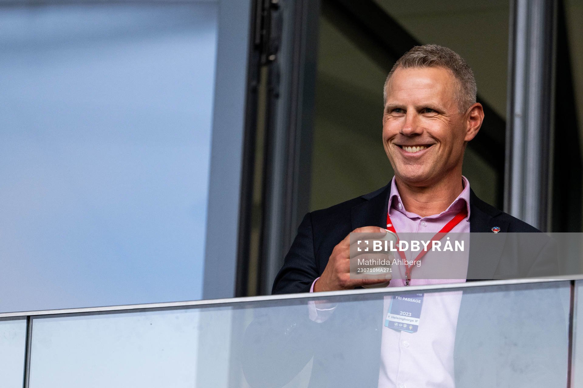 Helsingborgs ordförande Fredrik Karlsson