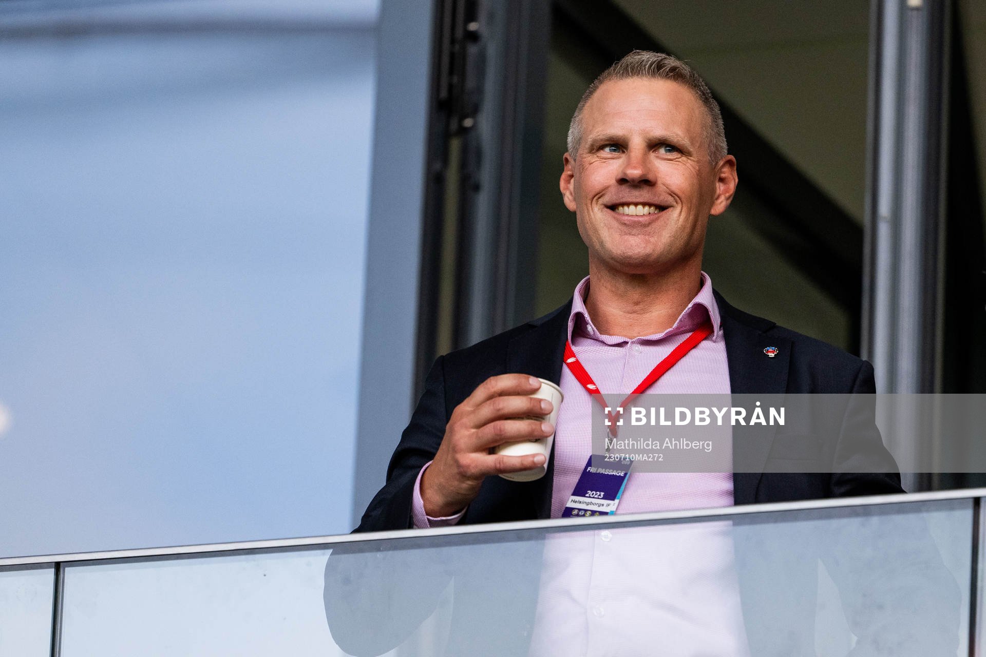 Helsingborgs ordförande Fredrik Karlsson