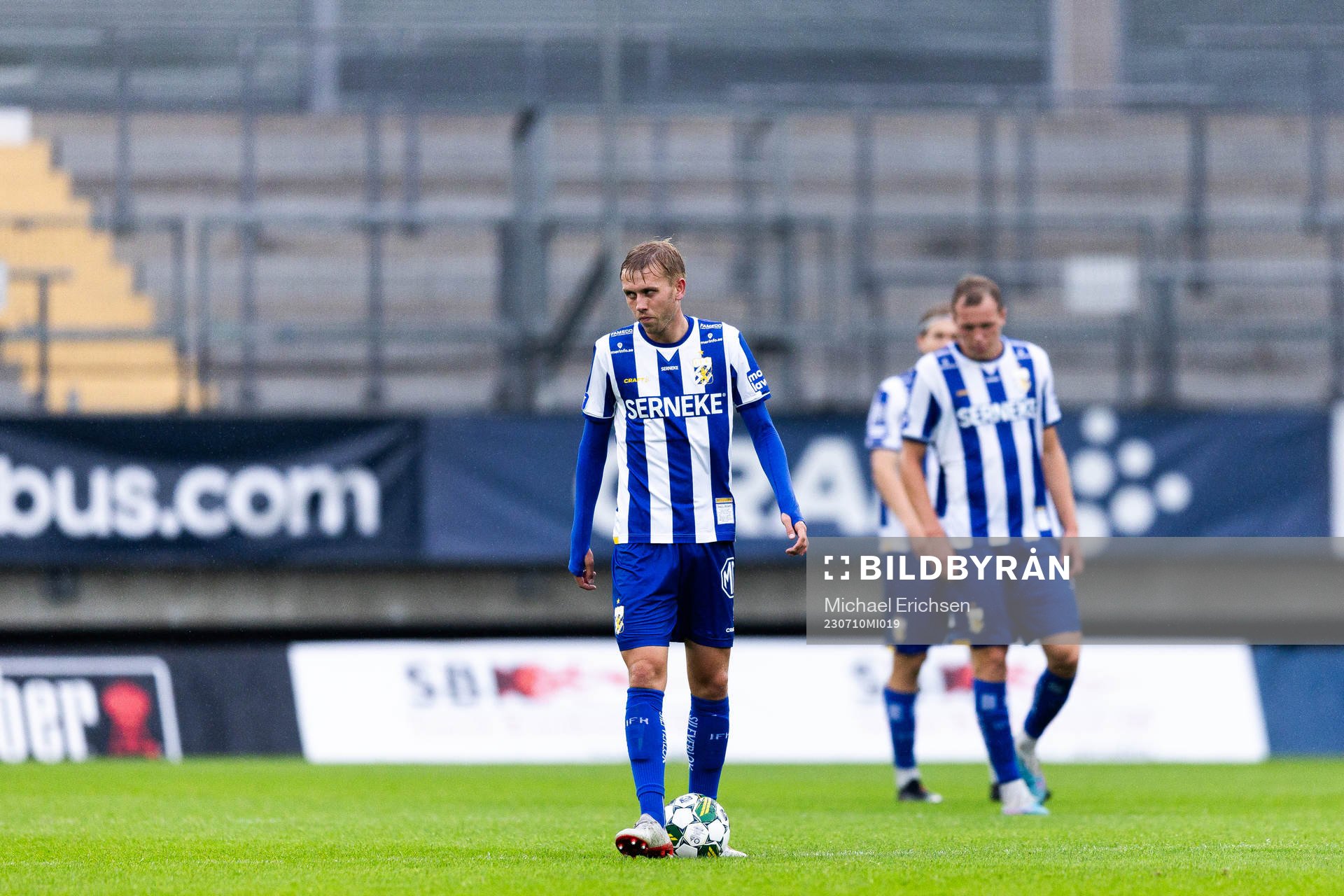 IFK Göteborgs Elias Hagen deppar