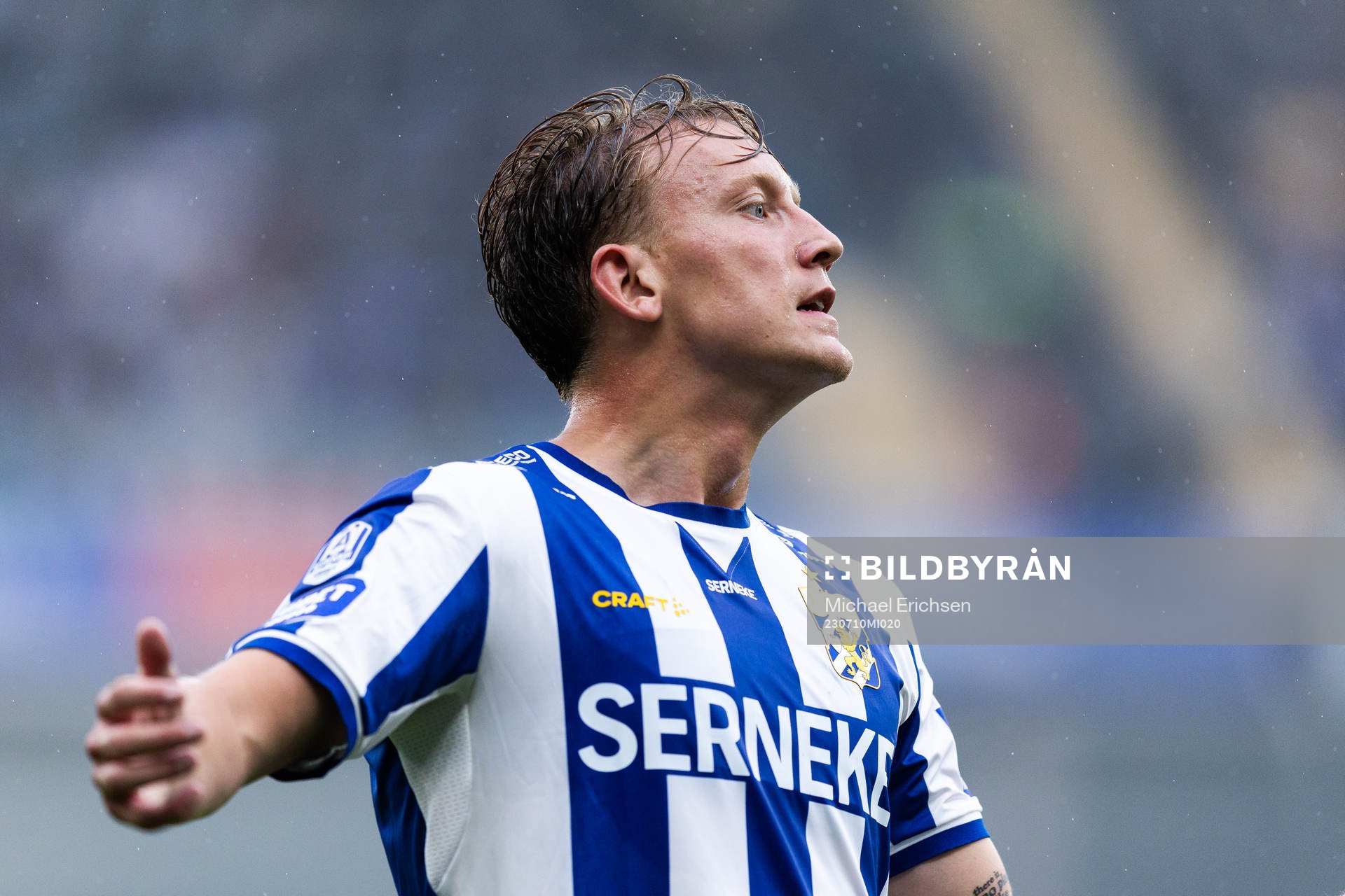 IFK Göteborgs Sebastian Hausner deppar