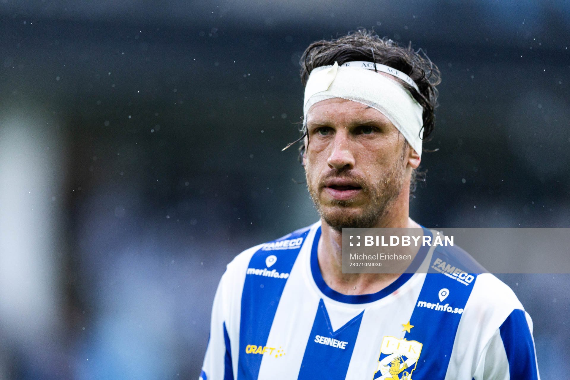 IFK Göteborgs Gustav Svensson deppar