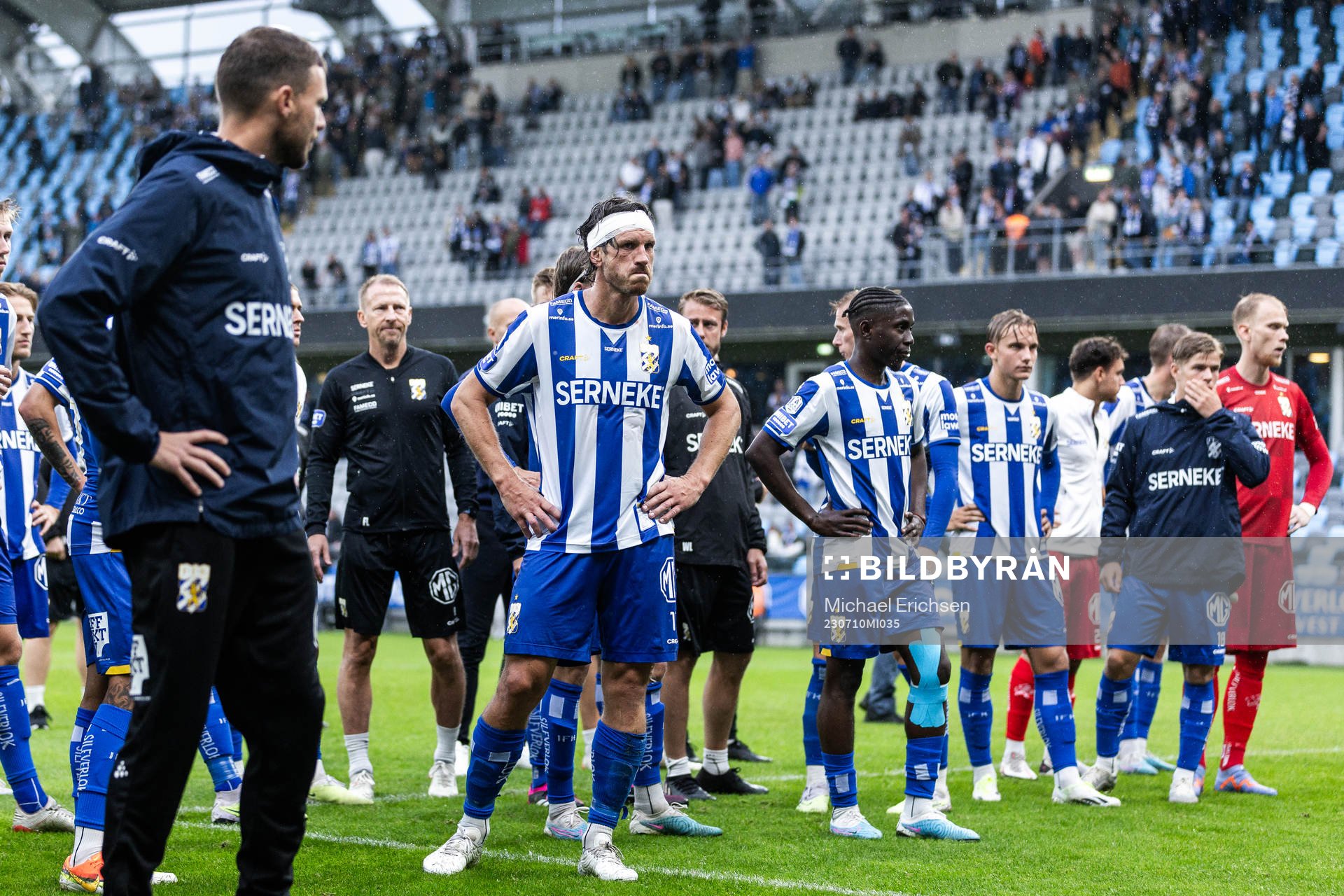 IFK Göteborgs spelare deppar