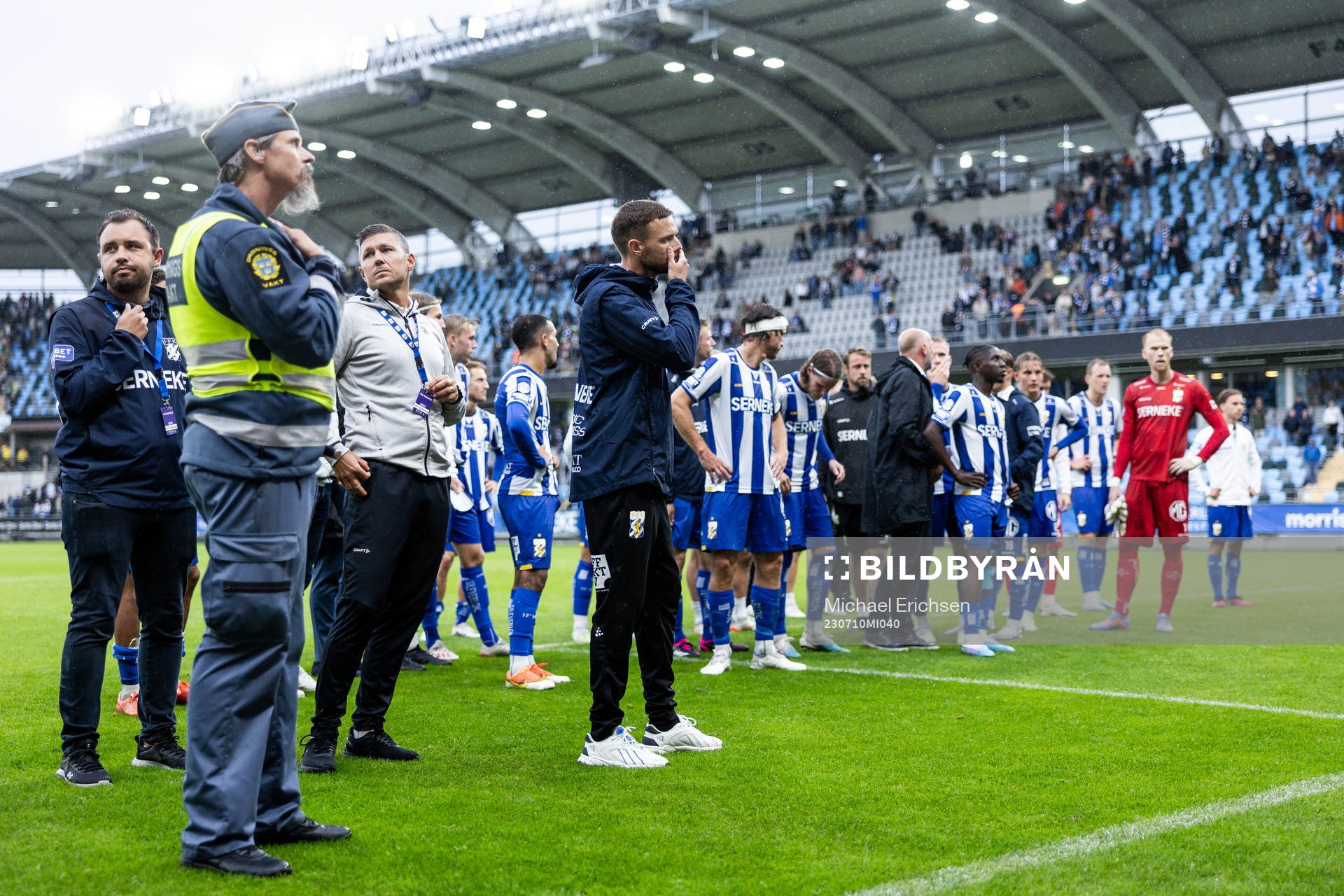IFK Göteborgs spelare deppar