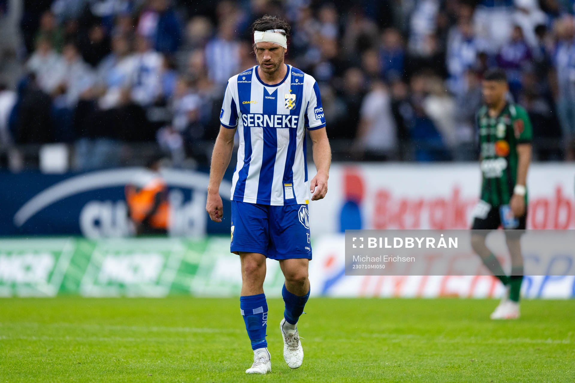 IFK Göteborgs Gustav Svensson deppar