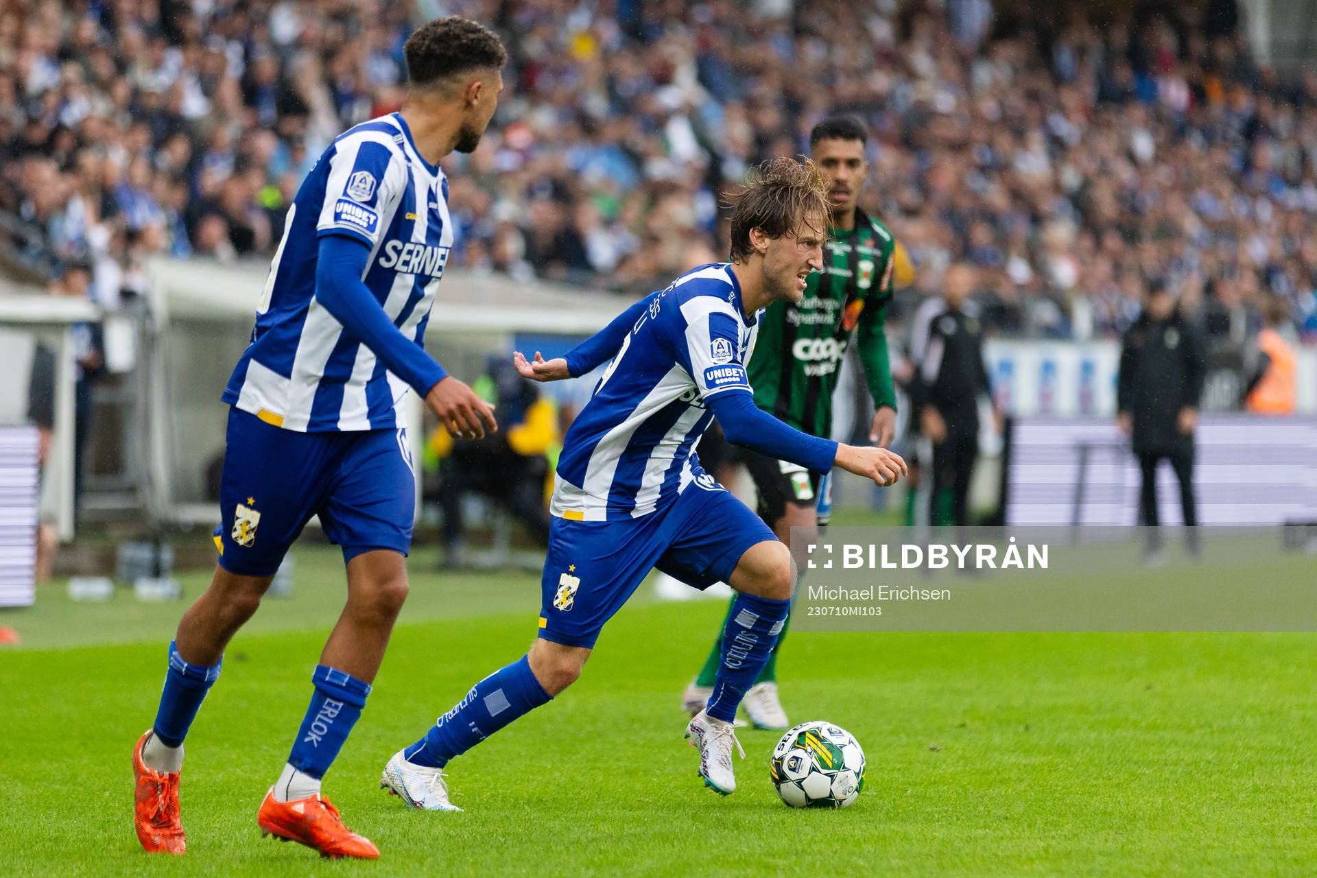 IFK Göteborgs Thomas Santos och Arbnor Mucolli