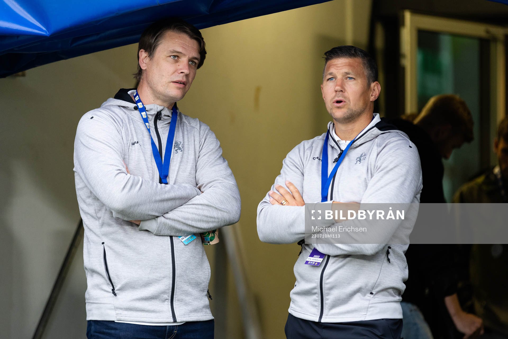 IFK Göteborgs tekniske direktör Ola Larsson och team