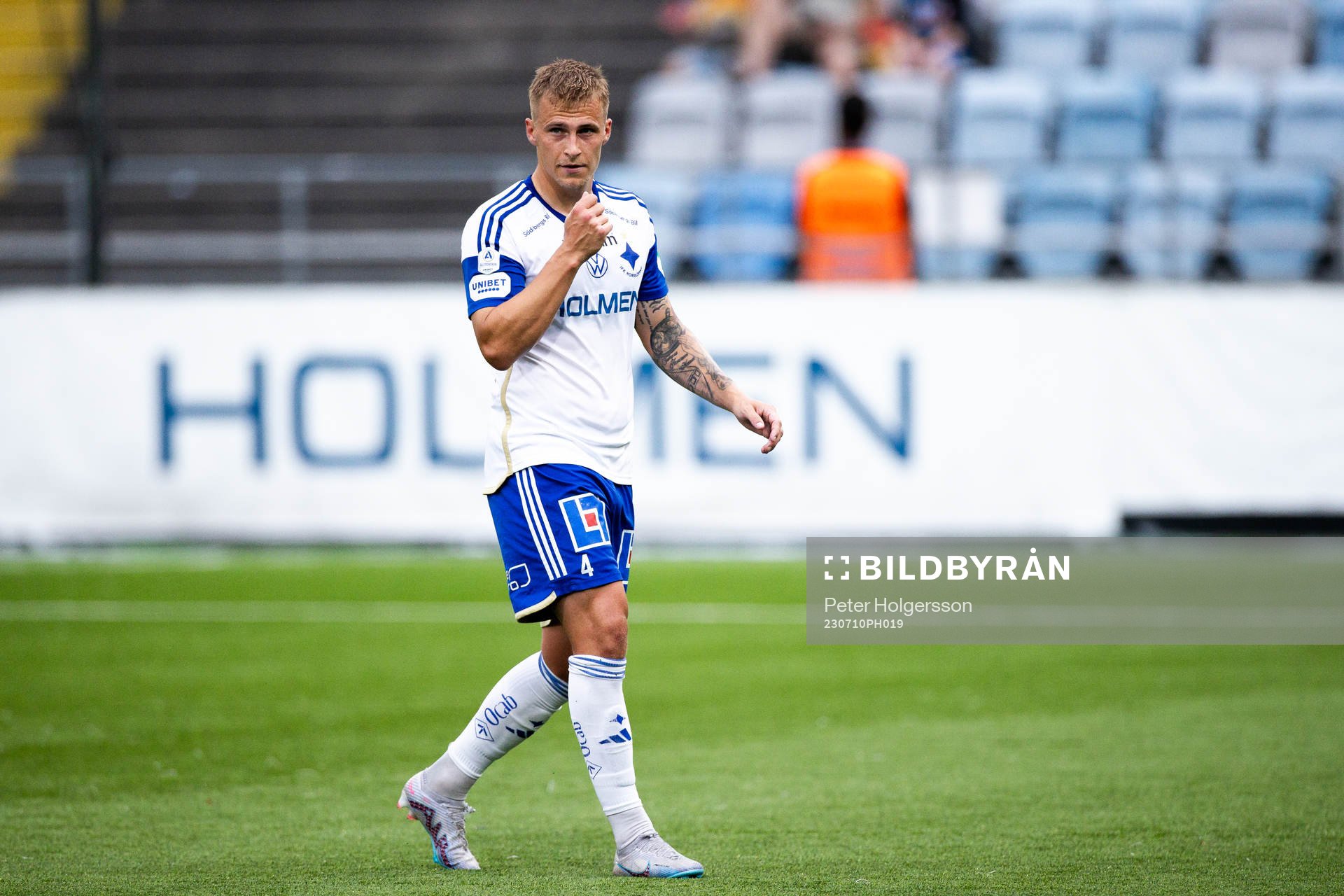 IFK Norrköpings Marco Lund Nielsen lämnar planen