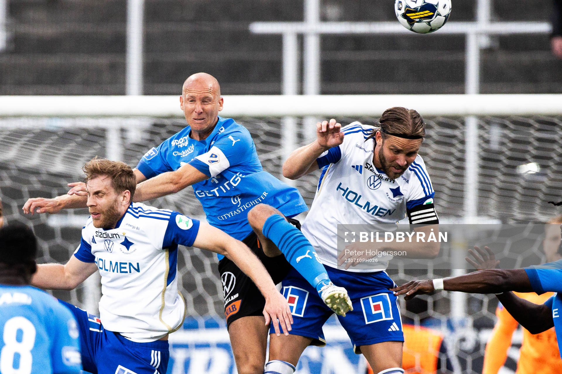 IFK Norrköpings Niklas Gunnarsson och Christoffer Nyman