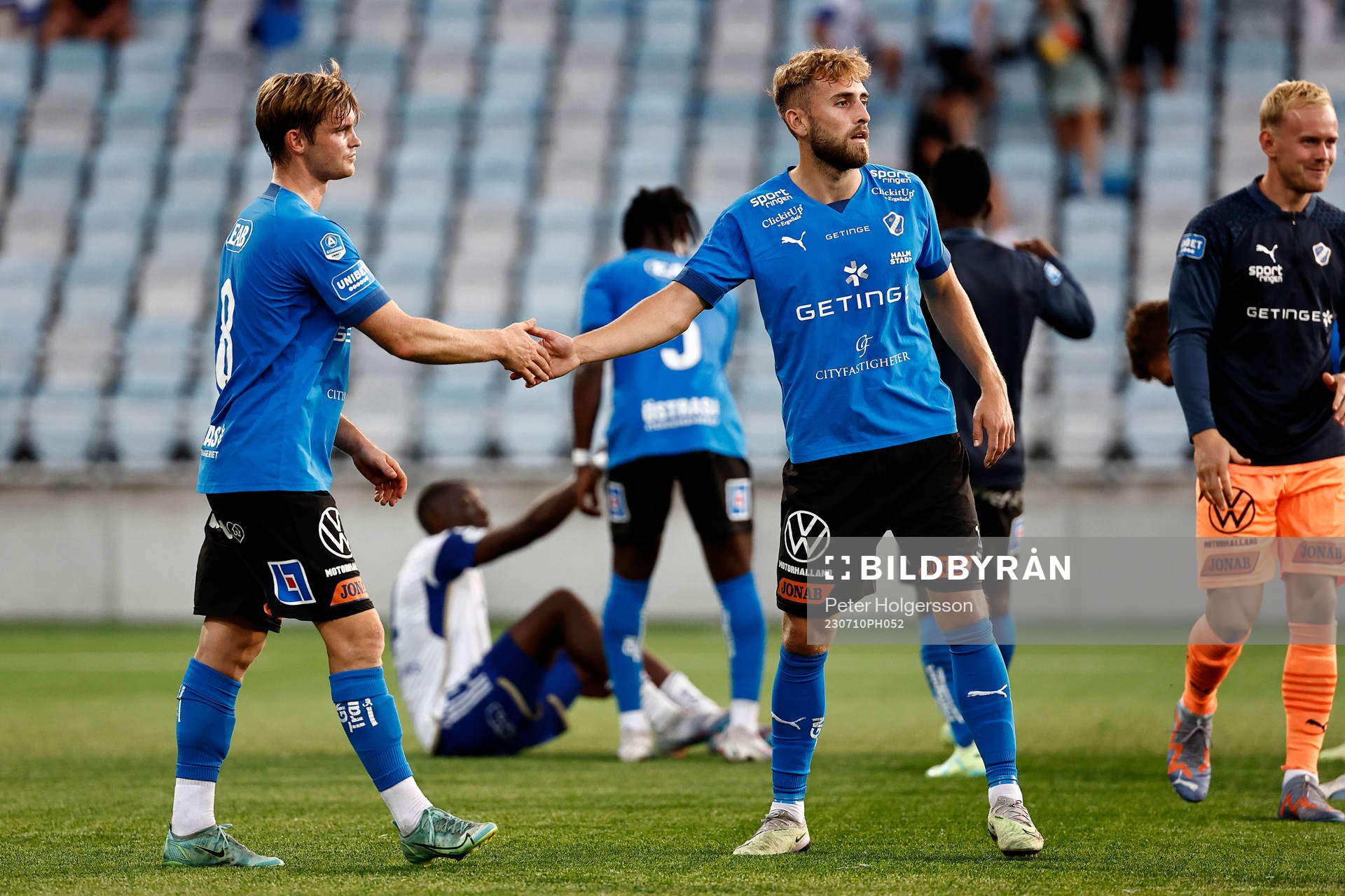 Halmstads Jonathan Svedberg och Jack Cooper-Love