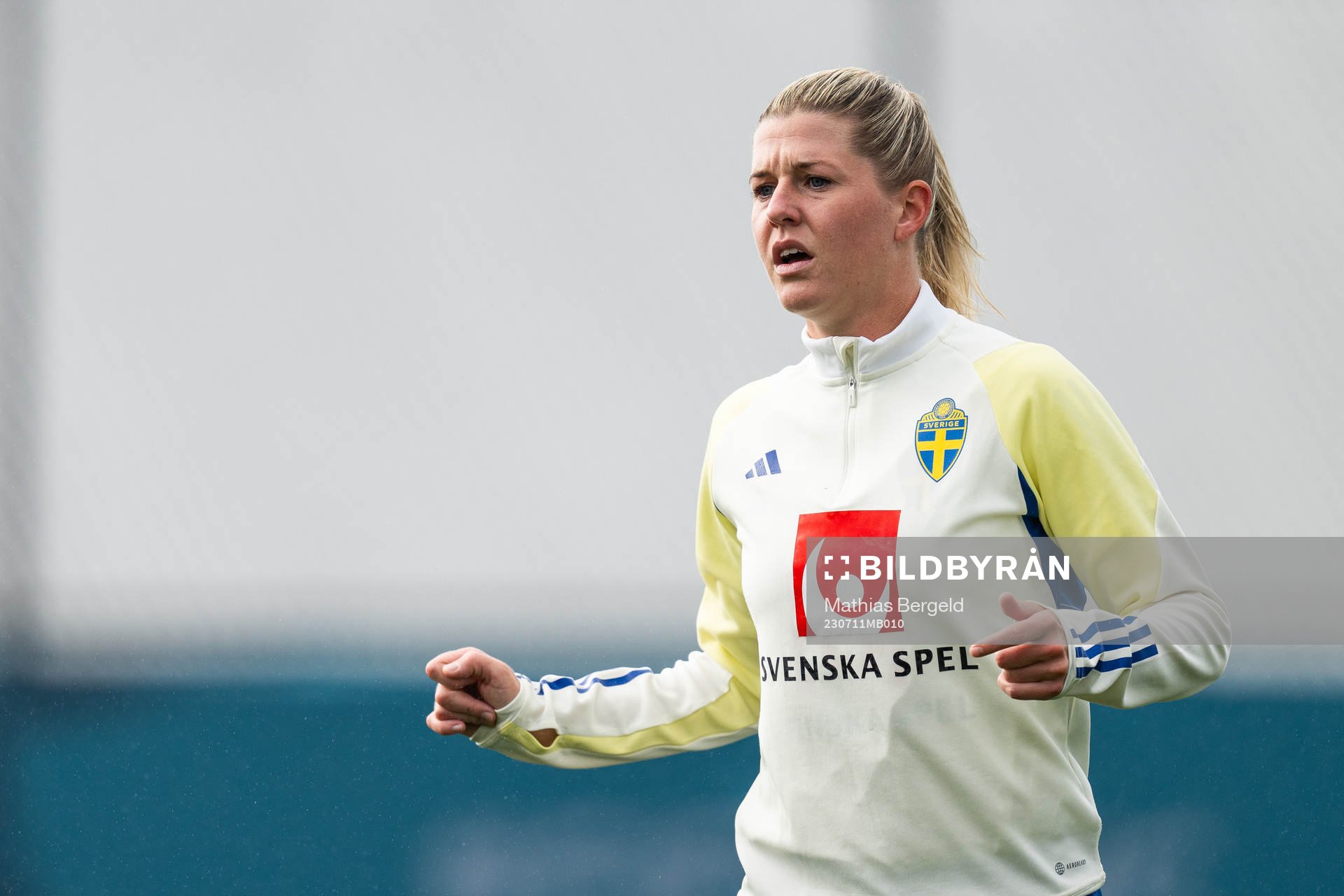 Olivia Schough of the Swedish women's national football
