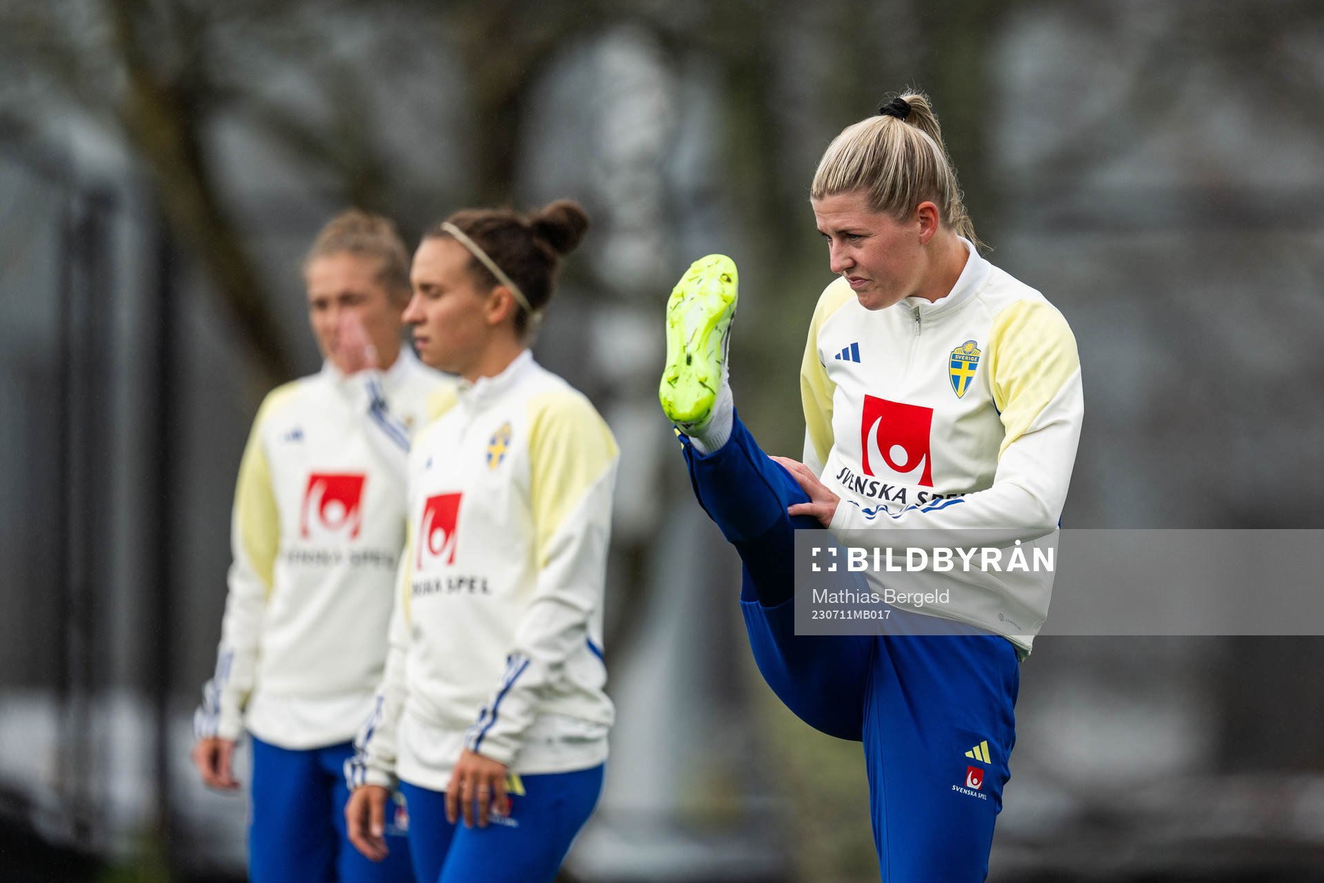 Olivia Schough of the Swedish women's national football