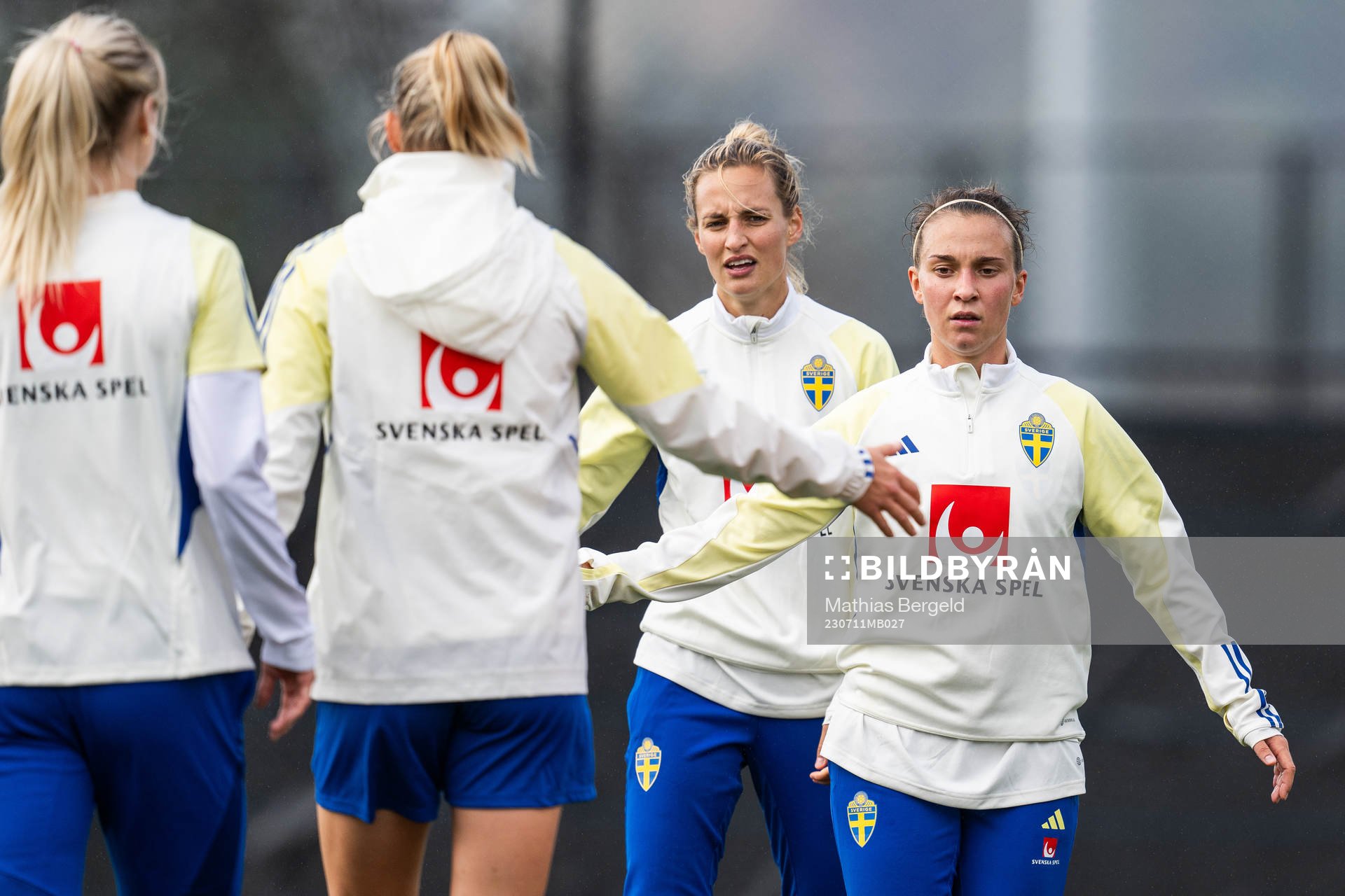 Nathalie Björn and Julia Zigiotti Olme of the Swedish