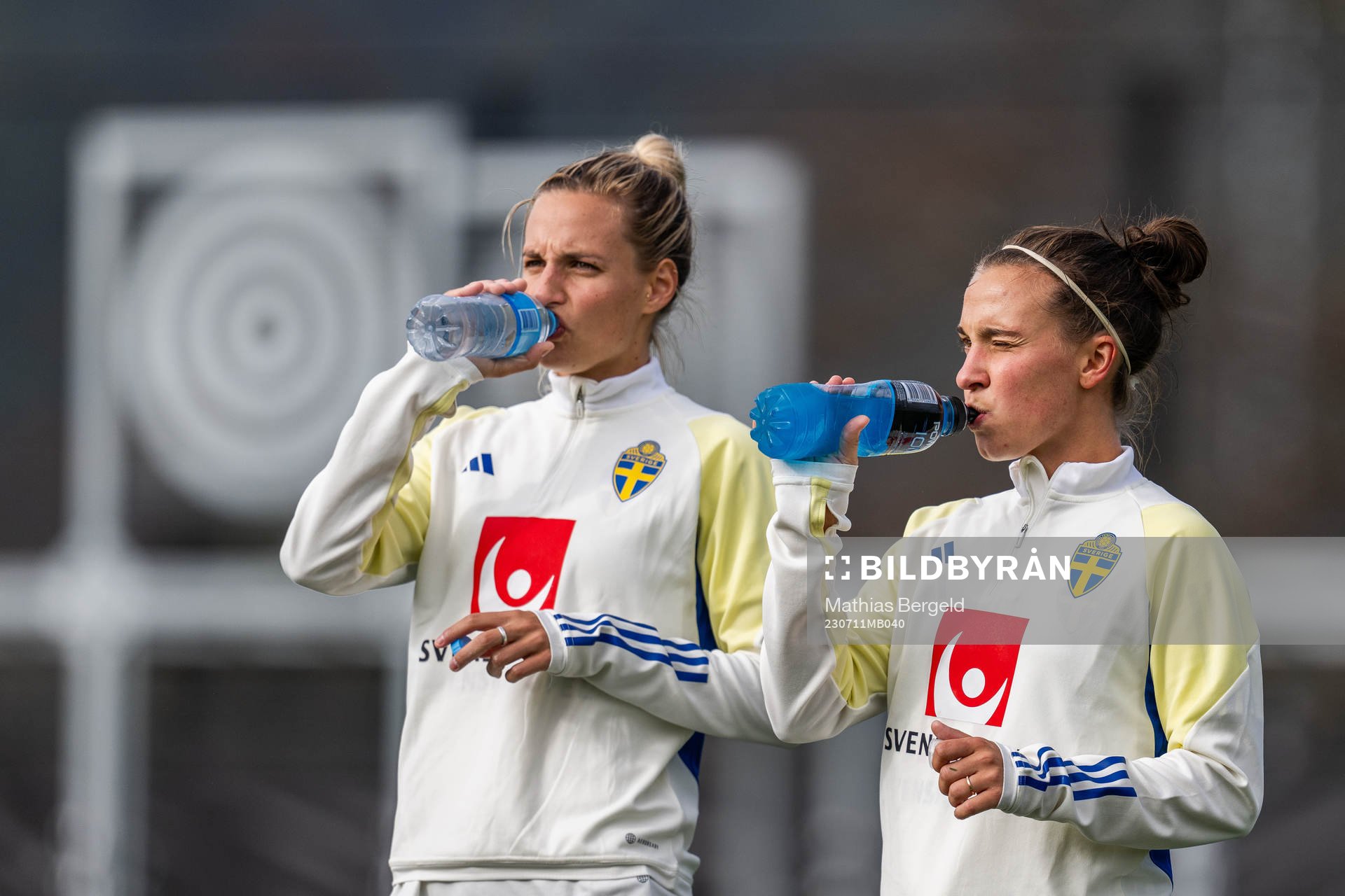 Nathalie Björn and Julia Zigiotti Olme of the Swedish