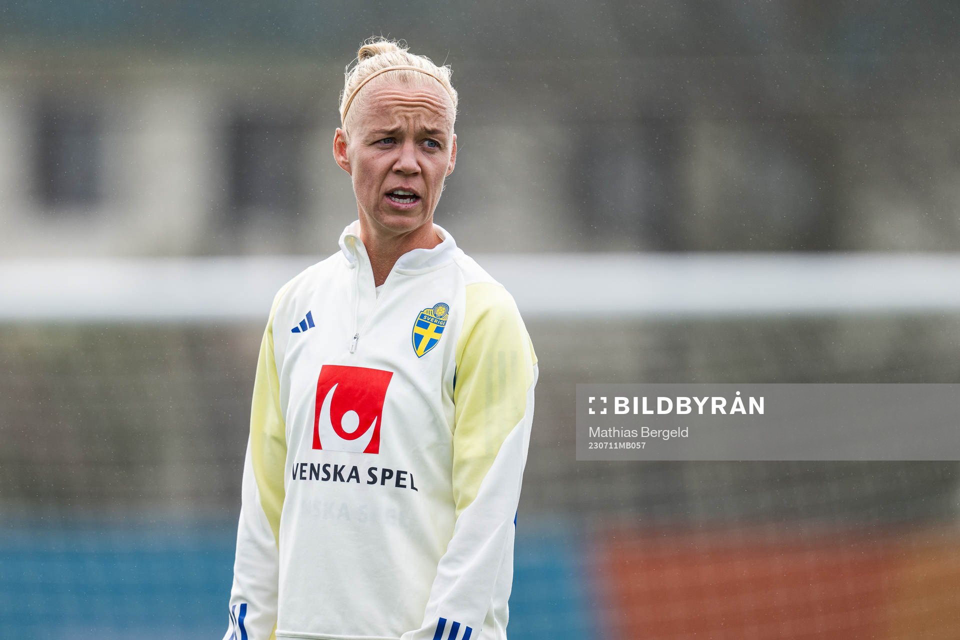 Caroline Seger of the Swedish women's national football