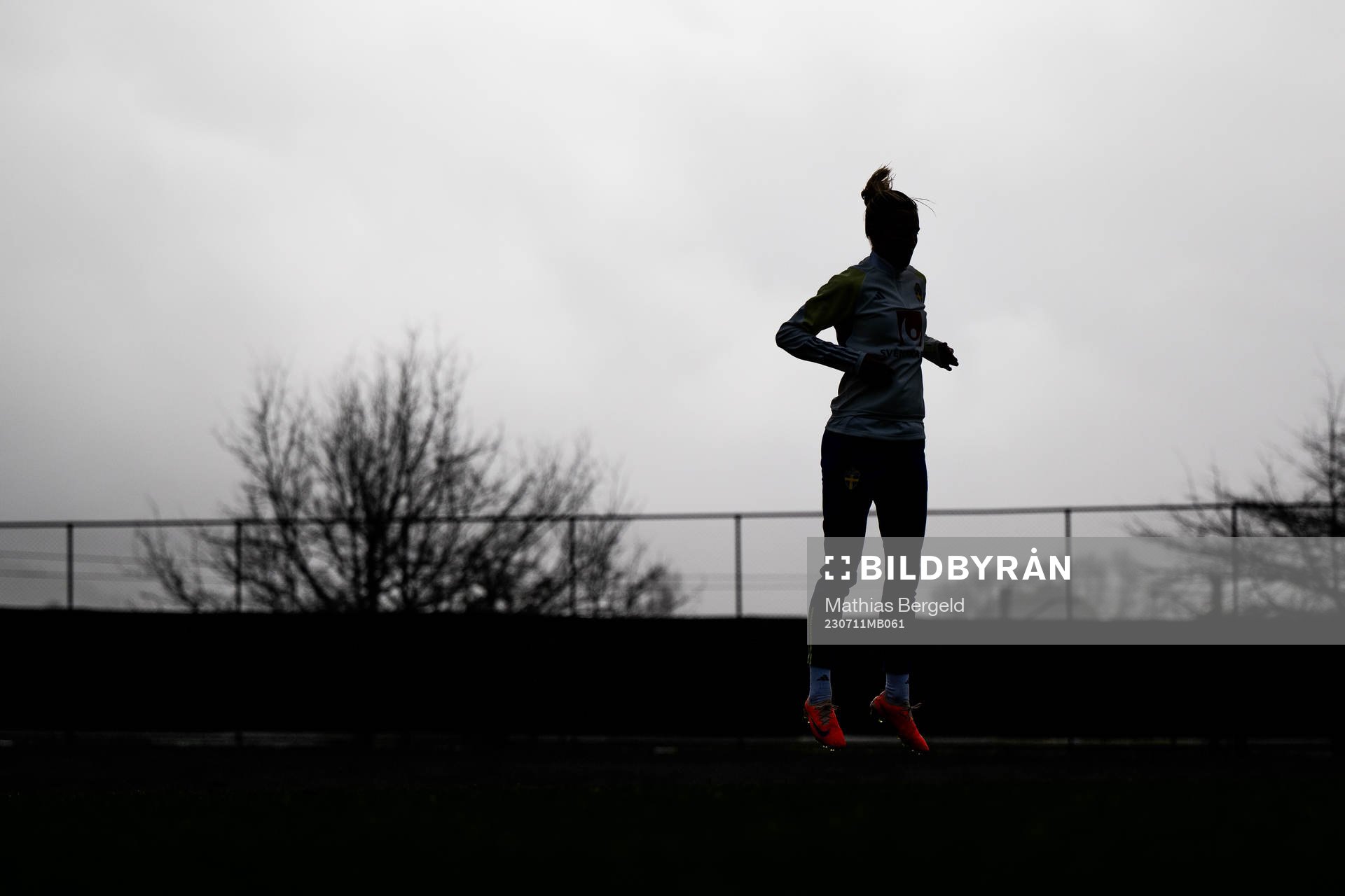 Nathalie Björn of the Swedish women's national football