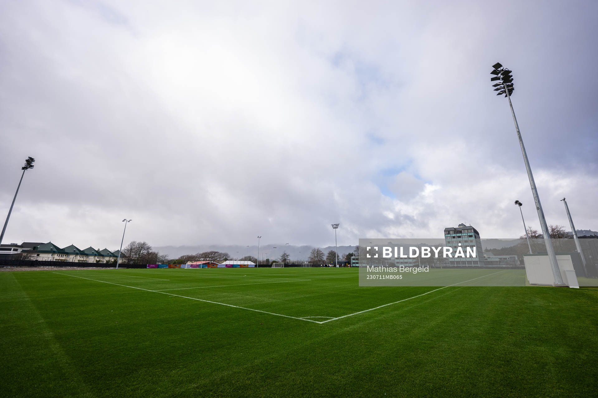 General view of the pitch at NZCIS