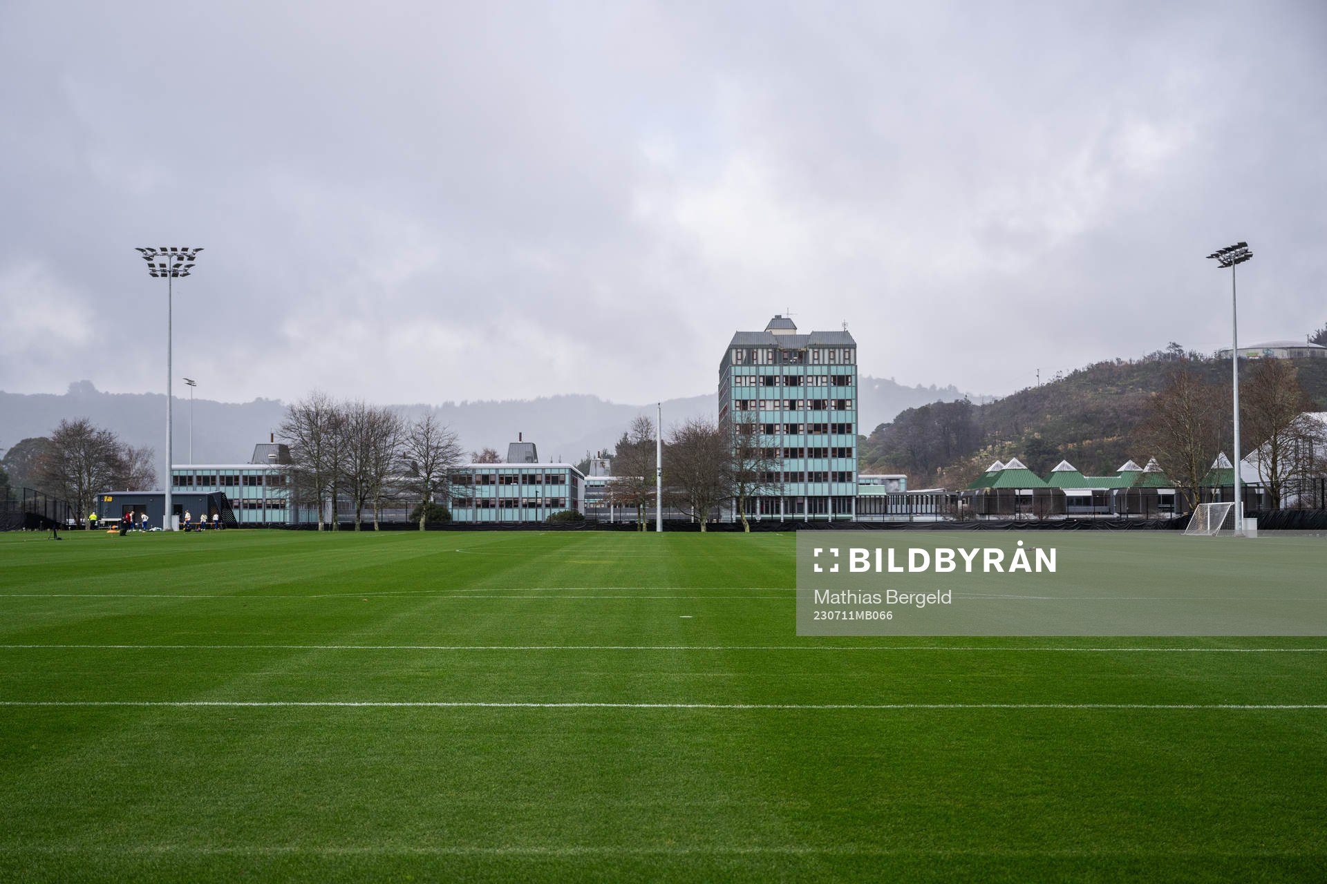 General view of the pitch at NZCIS