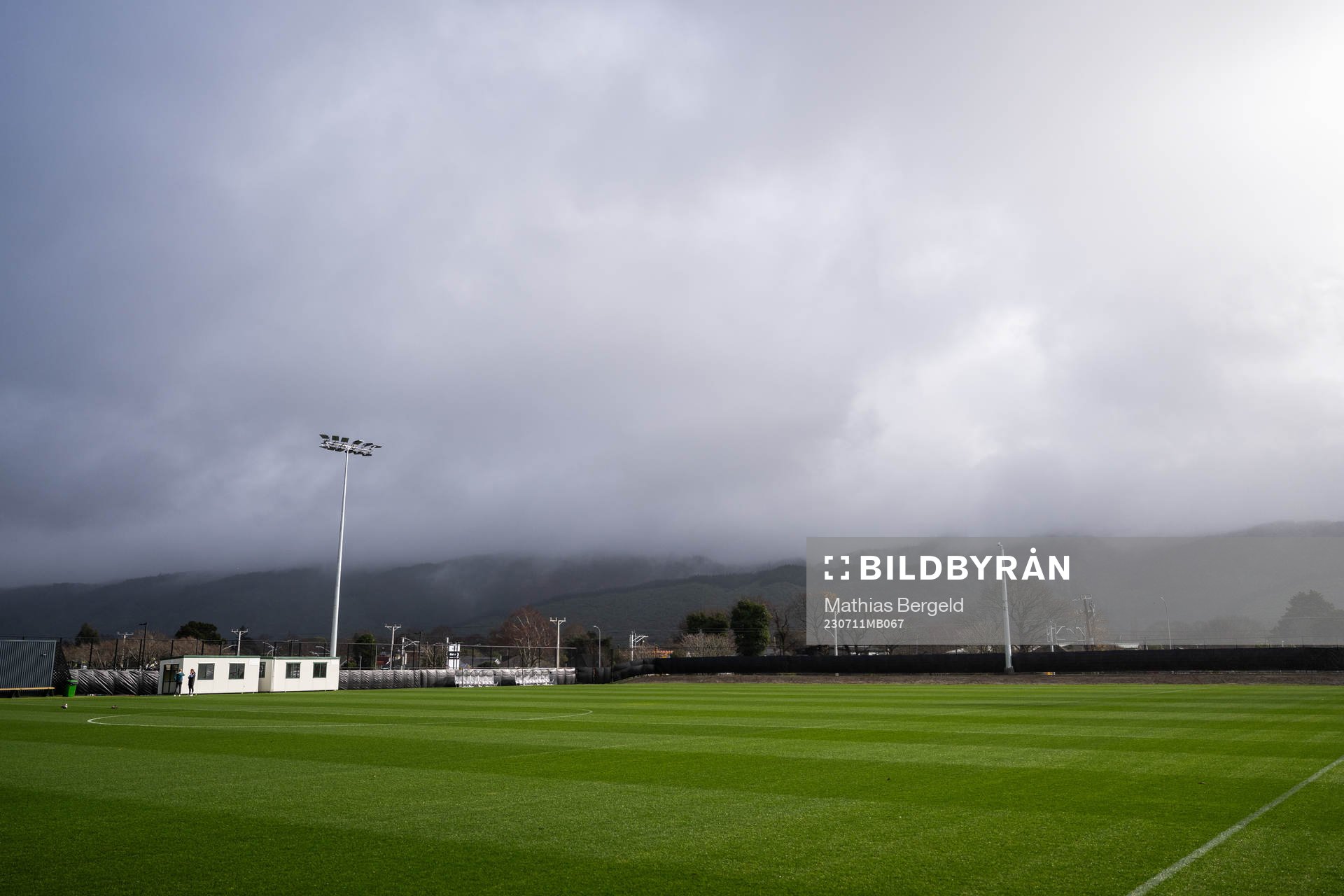 General view of the pitch at NZCIS
