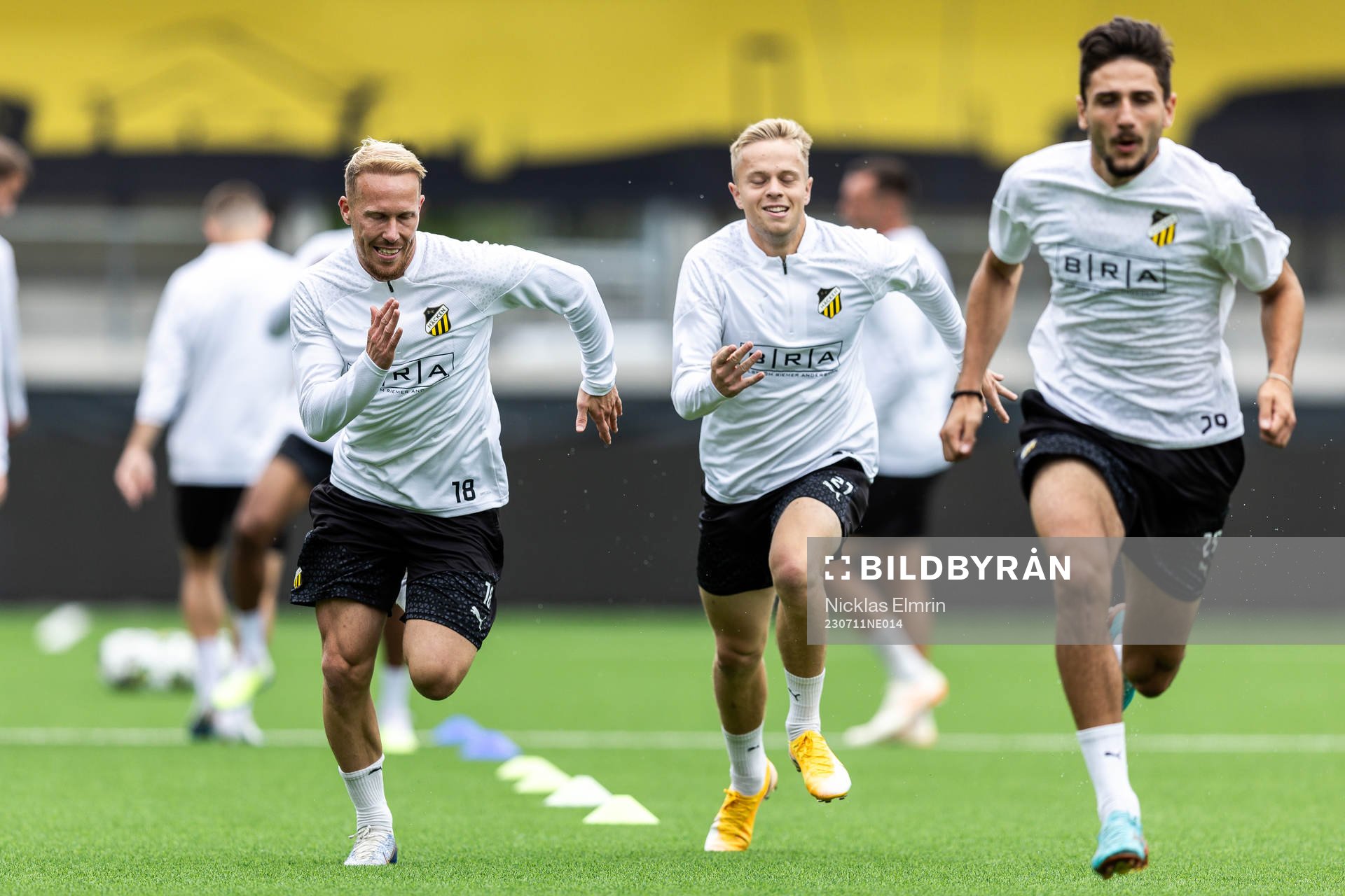 Mikkel Rygaard Jensen, Tomas Olai Totland and Filip