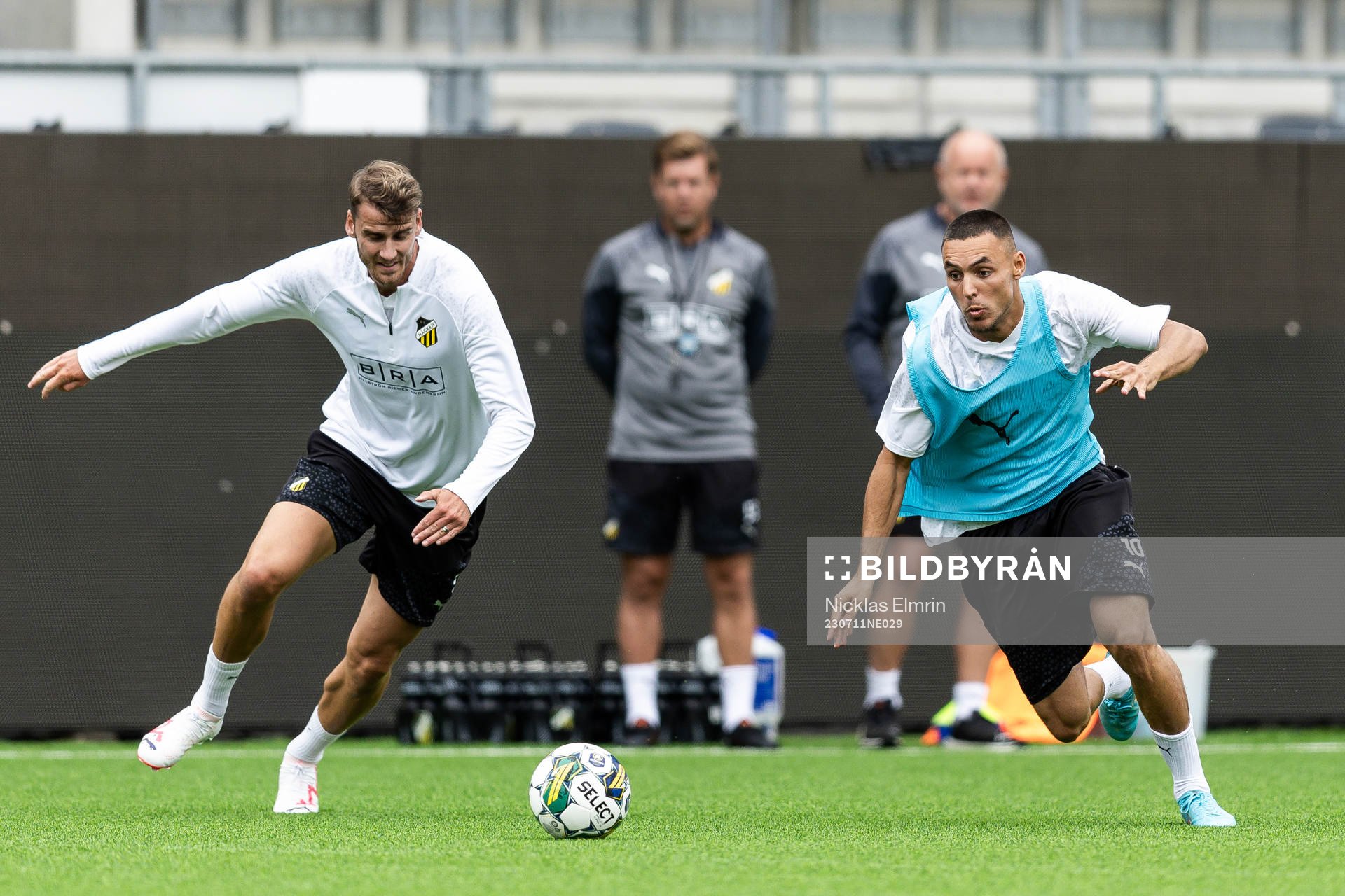 Johan Hammar and Ali Youssef of Häcken