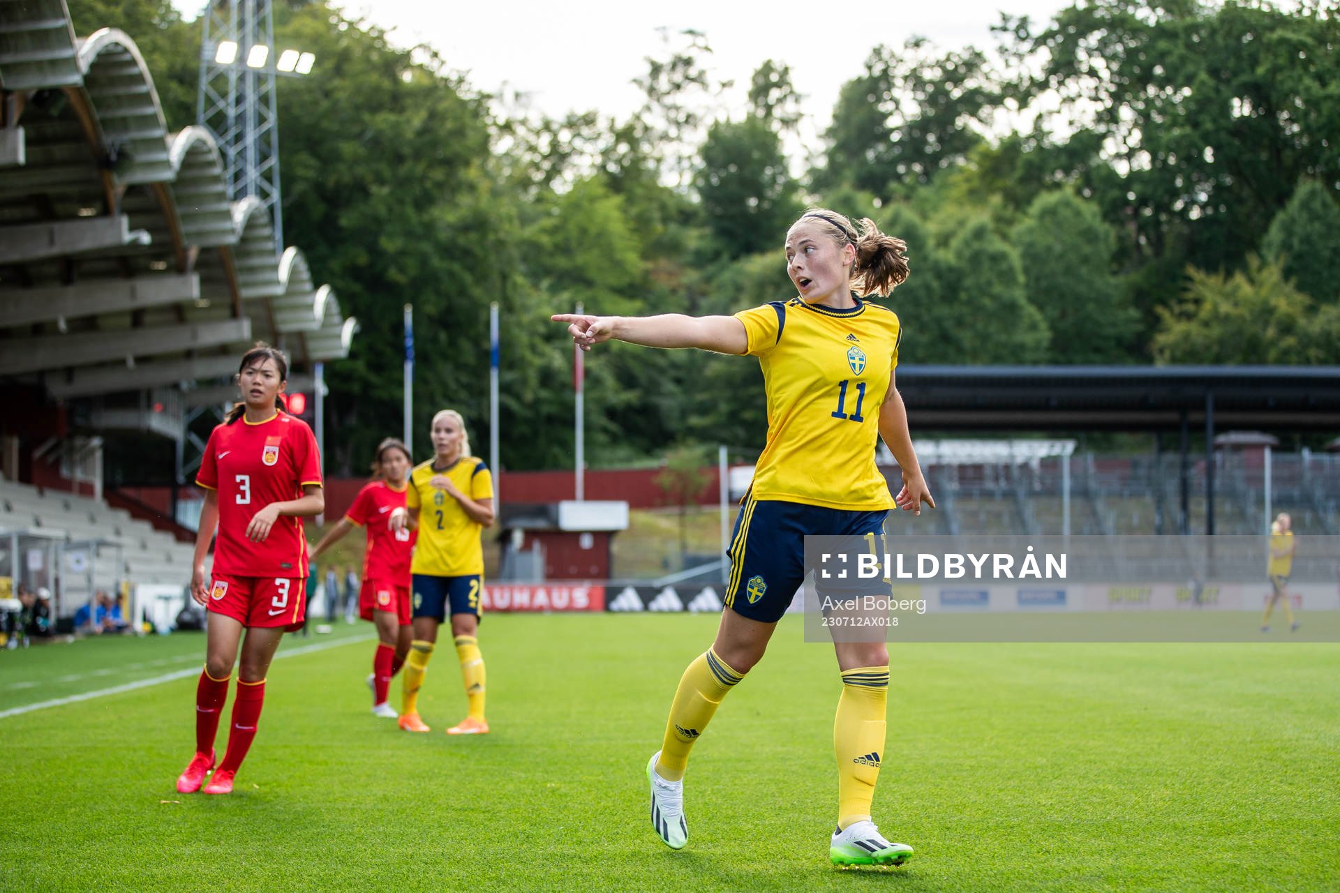 Paulina Nyström of Sweden
