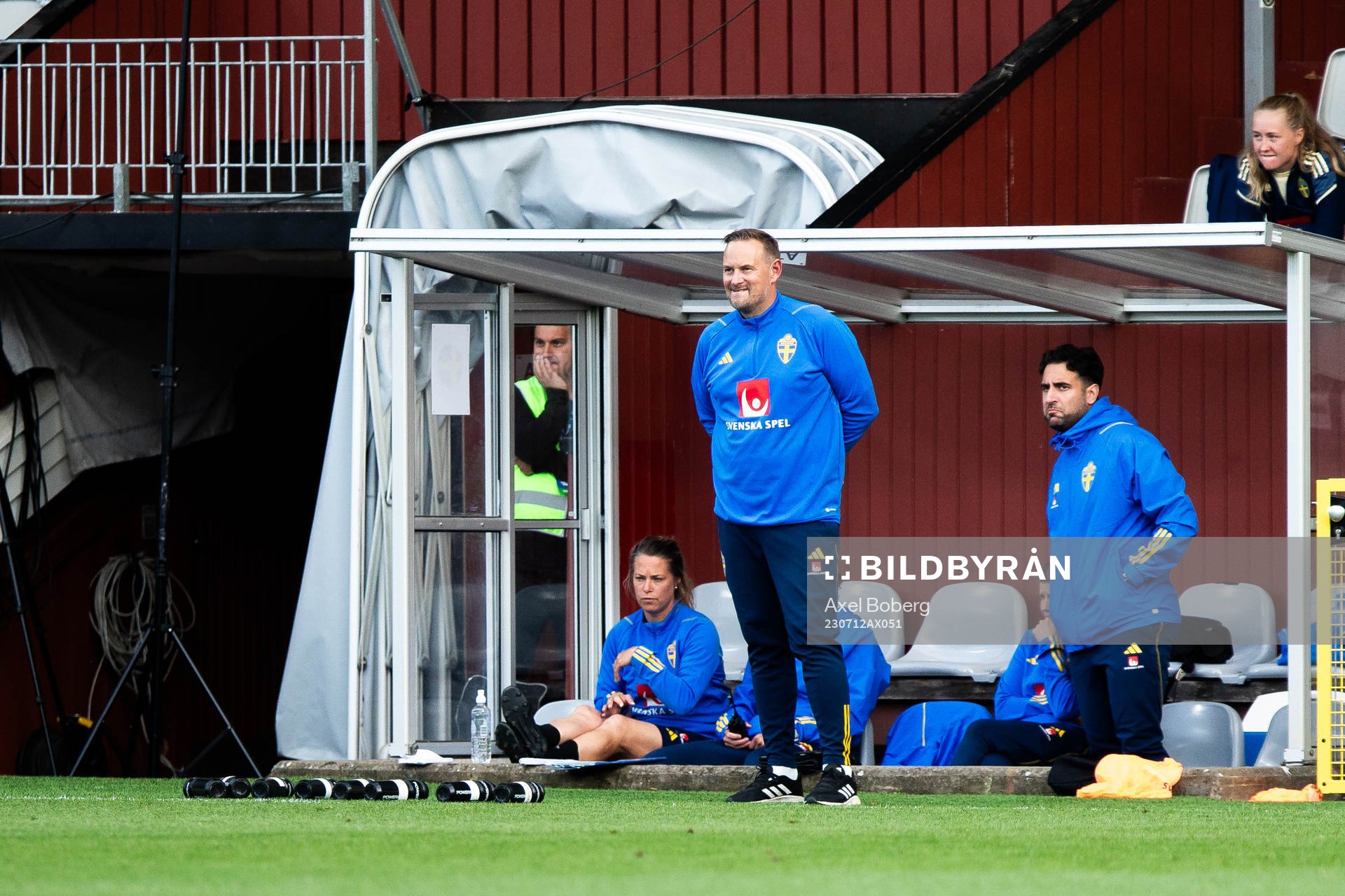 Head coach Martin Qvarmans Möller of Sweden