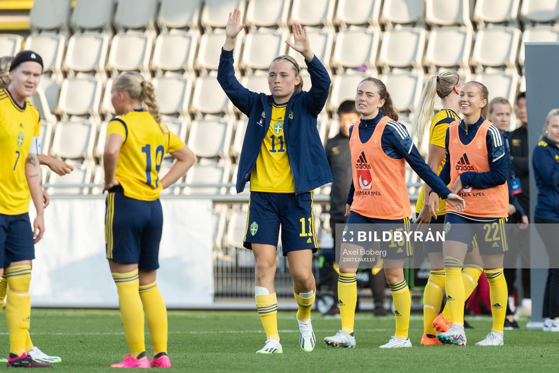 Paulina Nyström, Matilda Eriksson Kristell and Sara