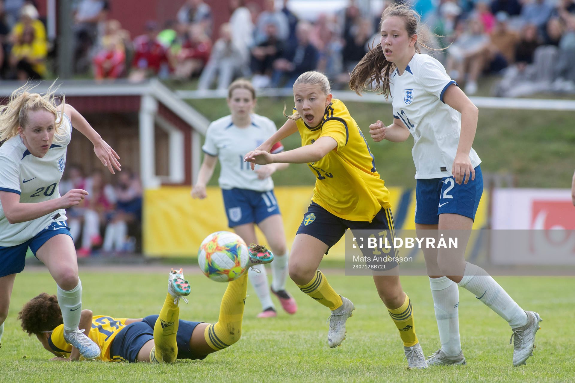 Sveriges Paula Broddner Klingspor och Englands Cecily