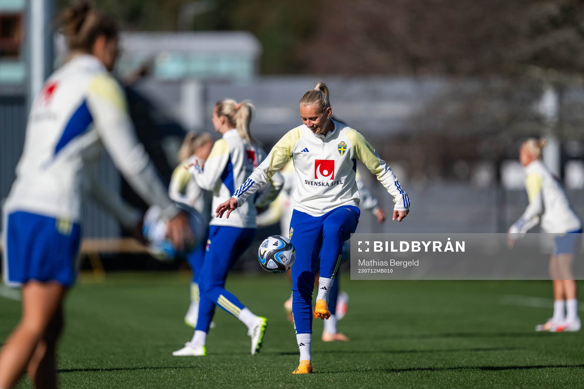 Stina Blackstenius of the Swedish women's national football