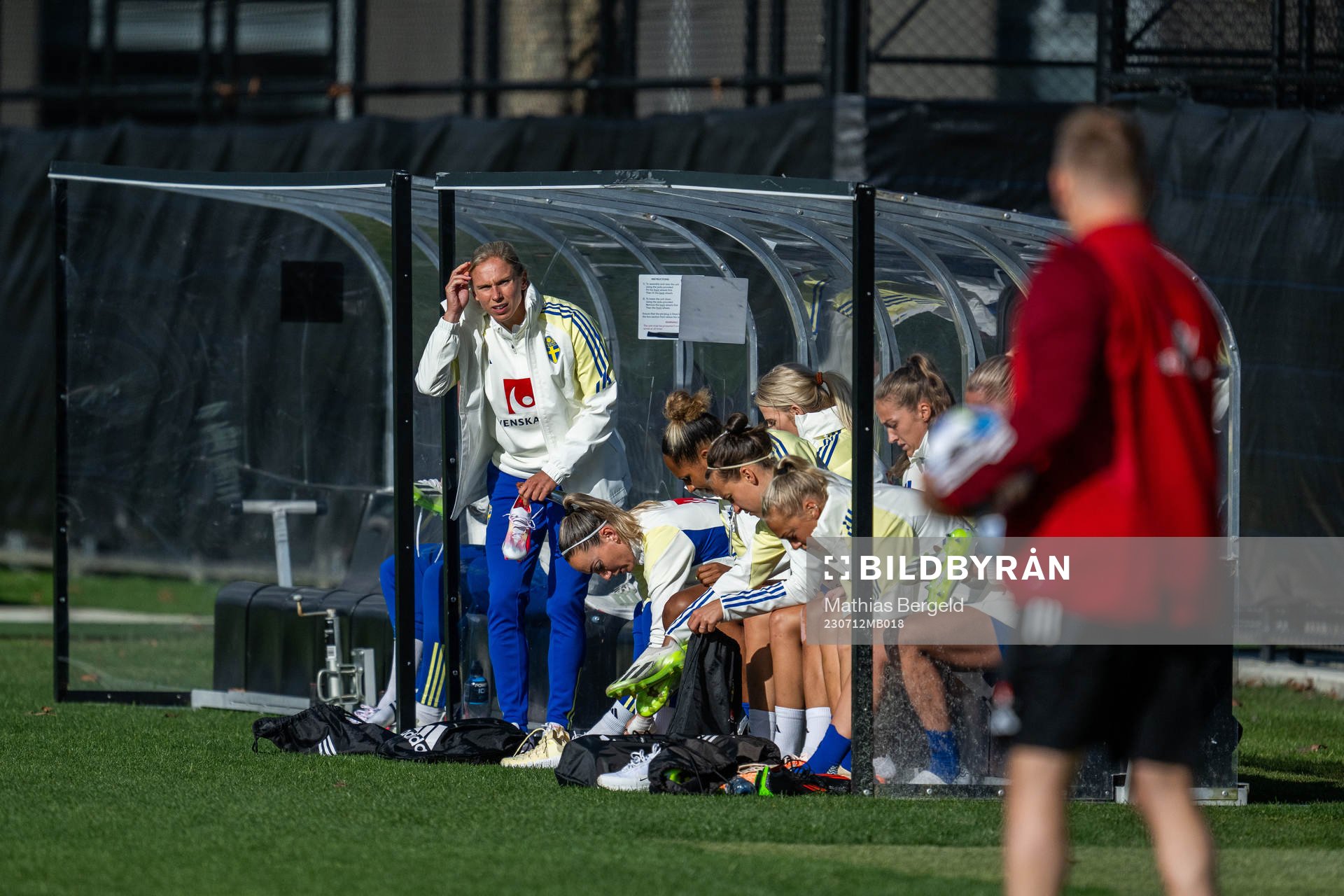 Jonna Andersson of the Swedish women's national football