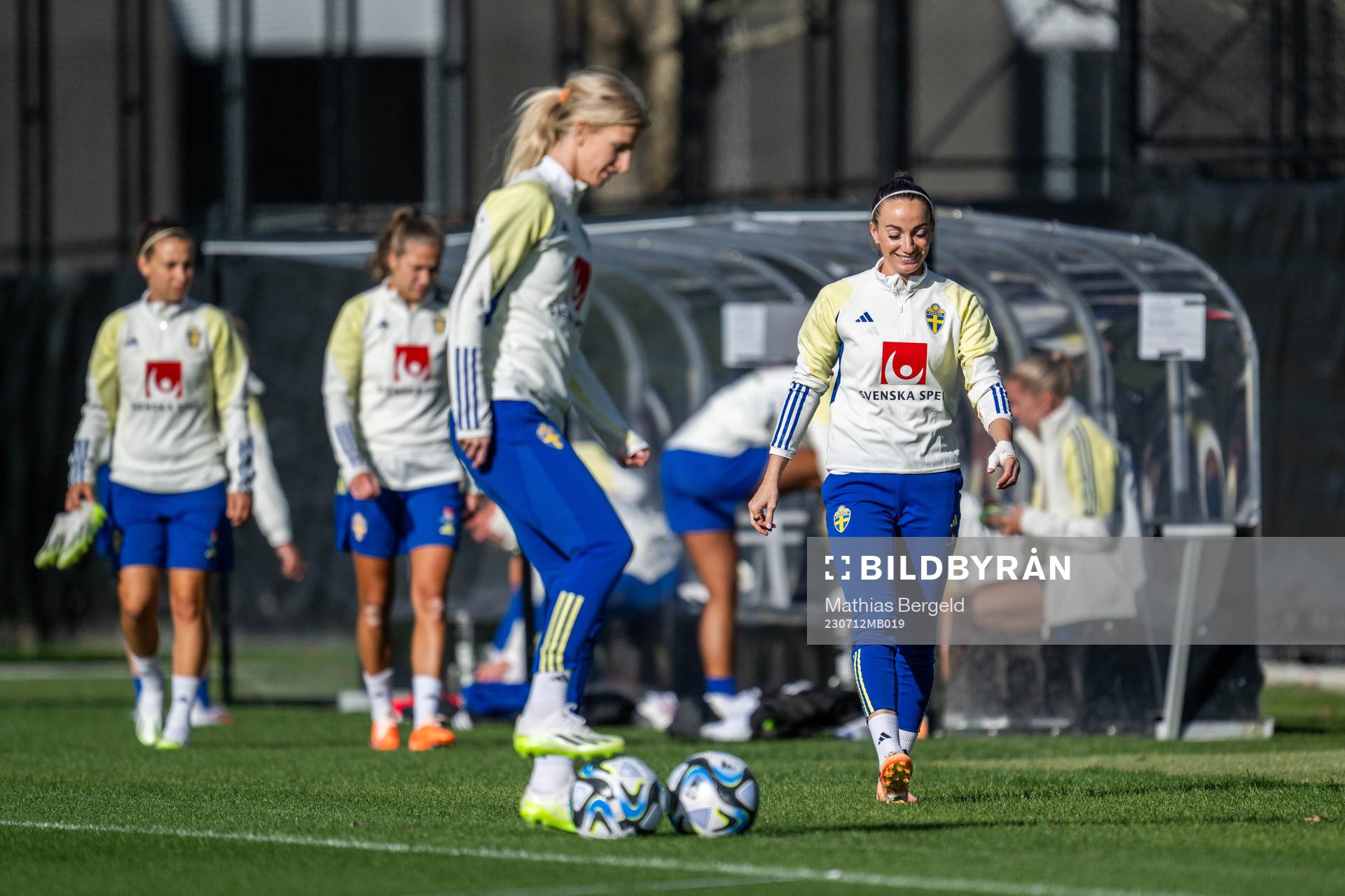 Kosovare Asllani of the Swedish women's national football