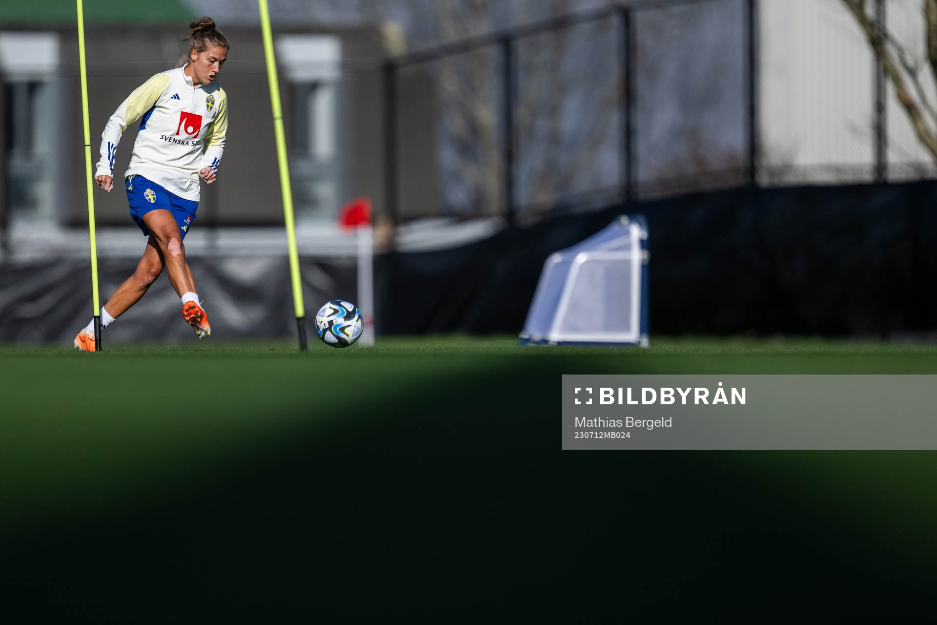 Filippa Angeldahl of the Swedish women's national football