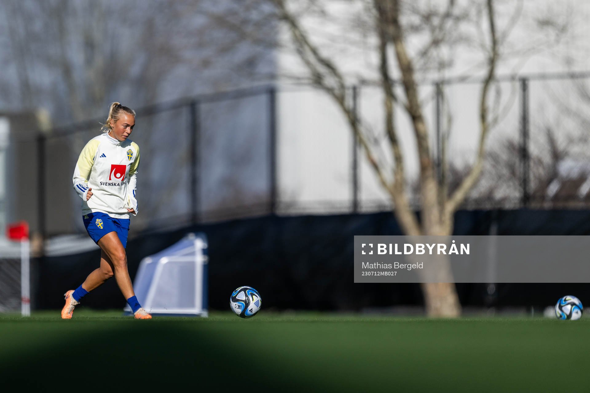 Hanna Bennison of the Swedish women's national football