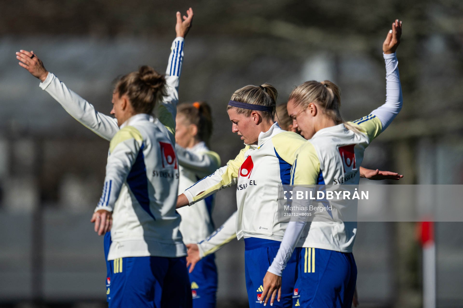 Olivia Schough of the Swedish women's national football