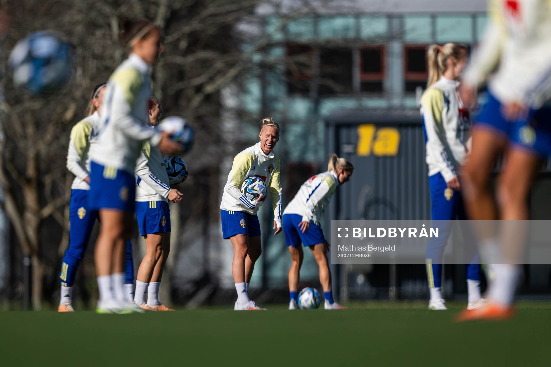 Caroline Seger of the Swedish women's national football