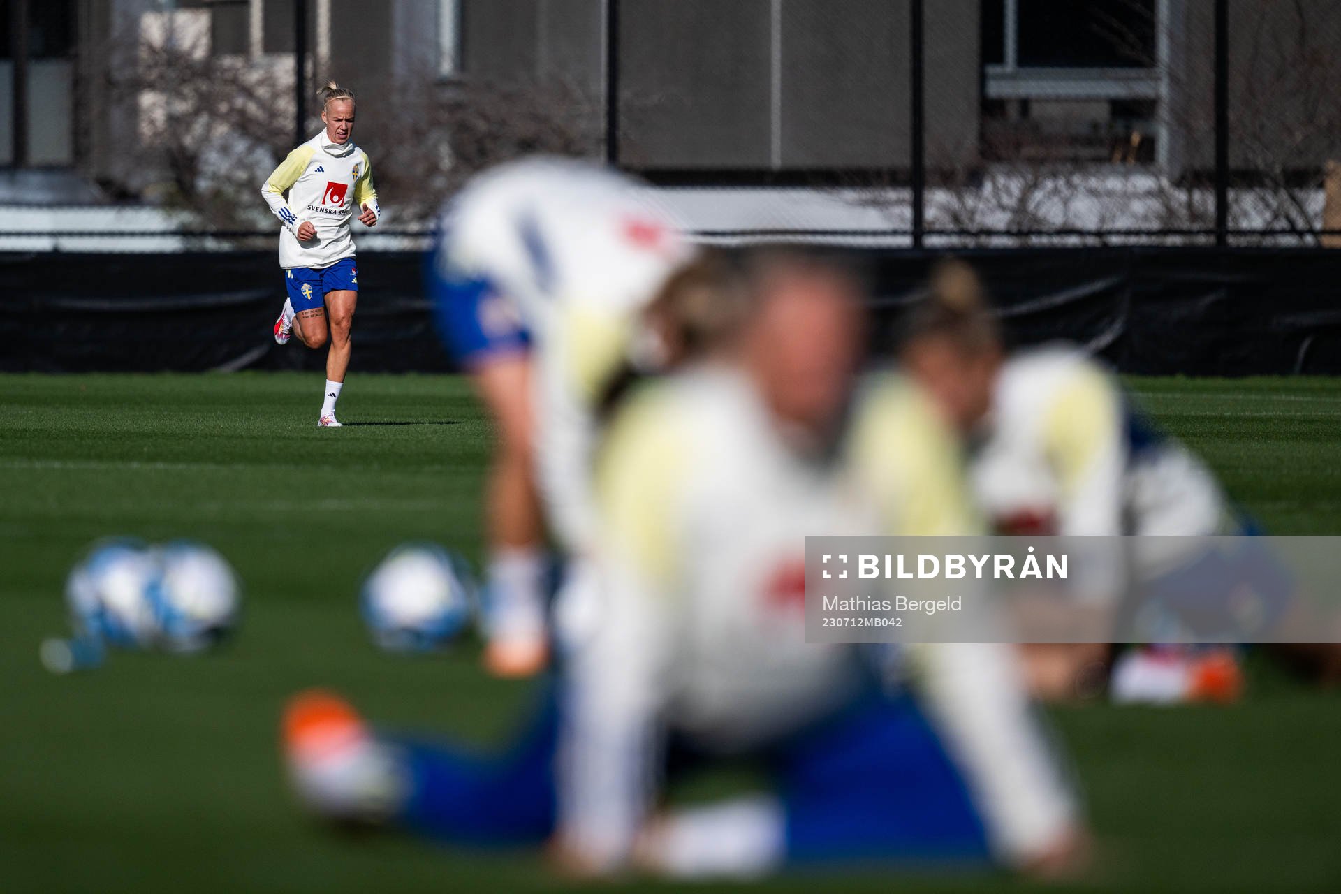 Caroline Seger of the Swedish women's national football