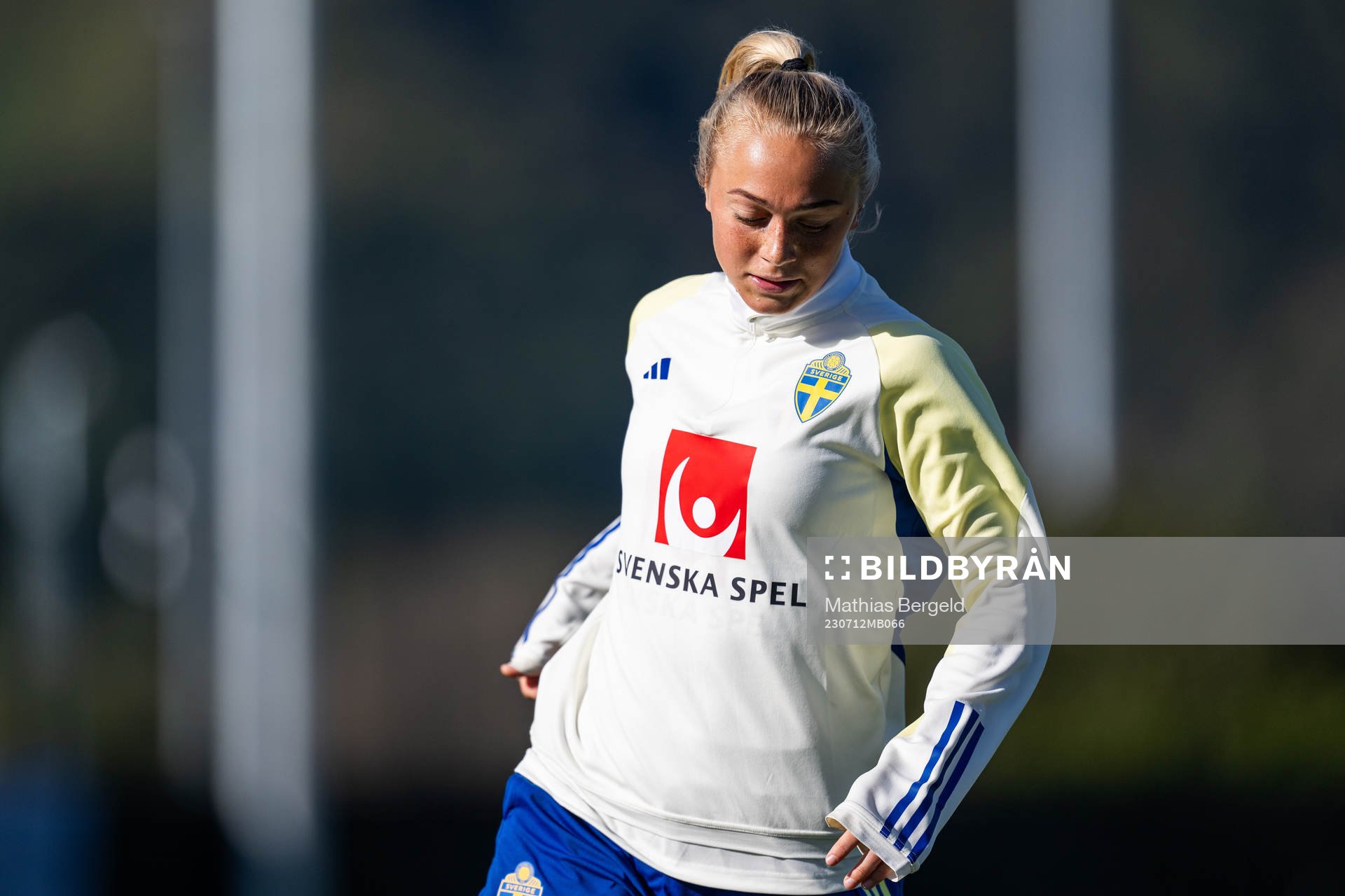 Hanna Bennison of the Swedish women's national football