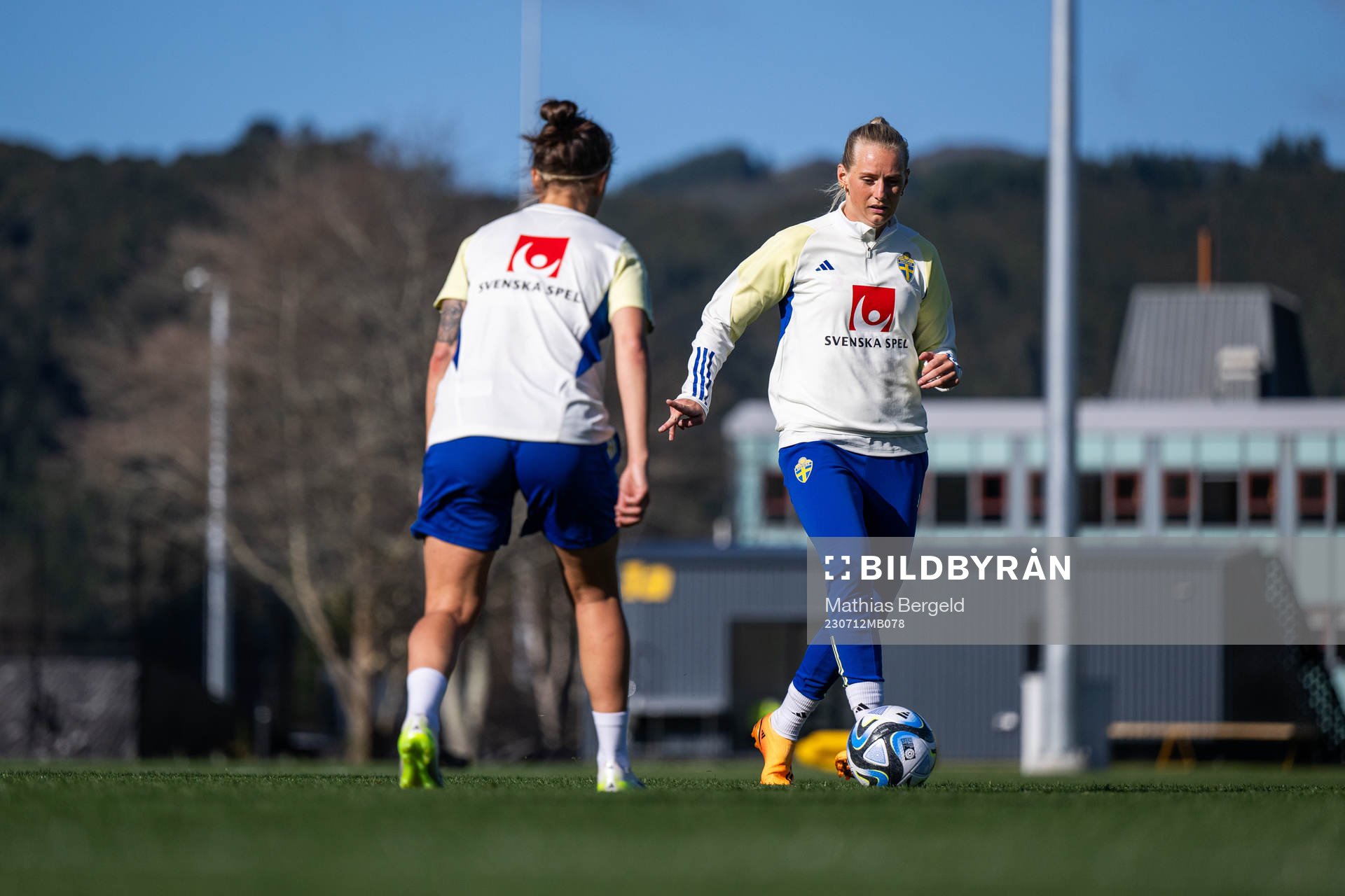 Stina Blackstenius of the Swedish women's national football