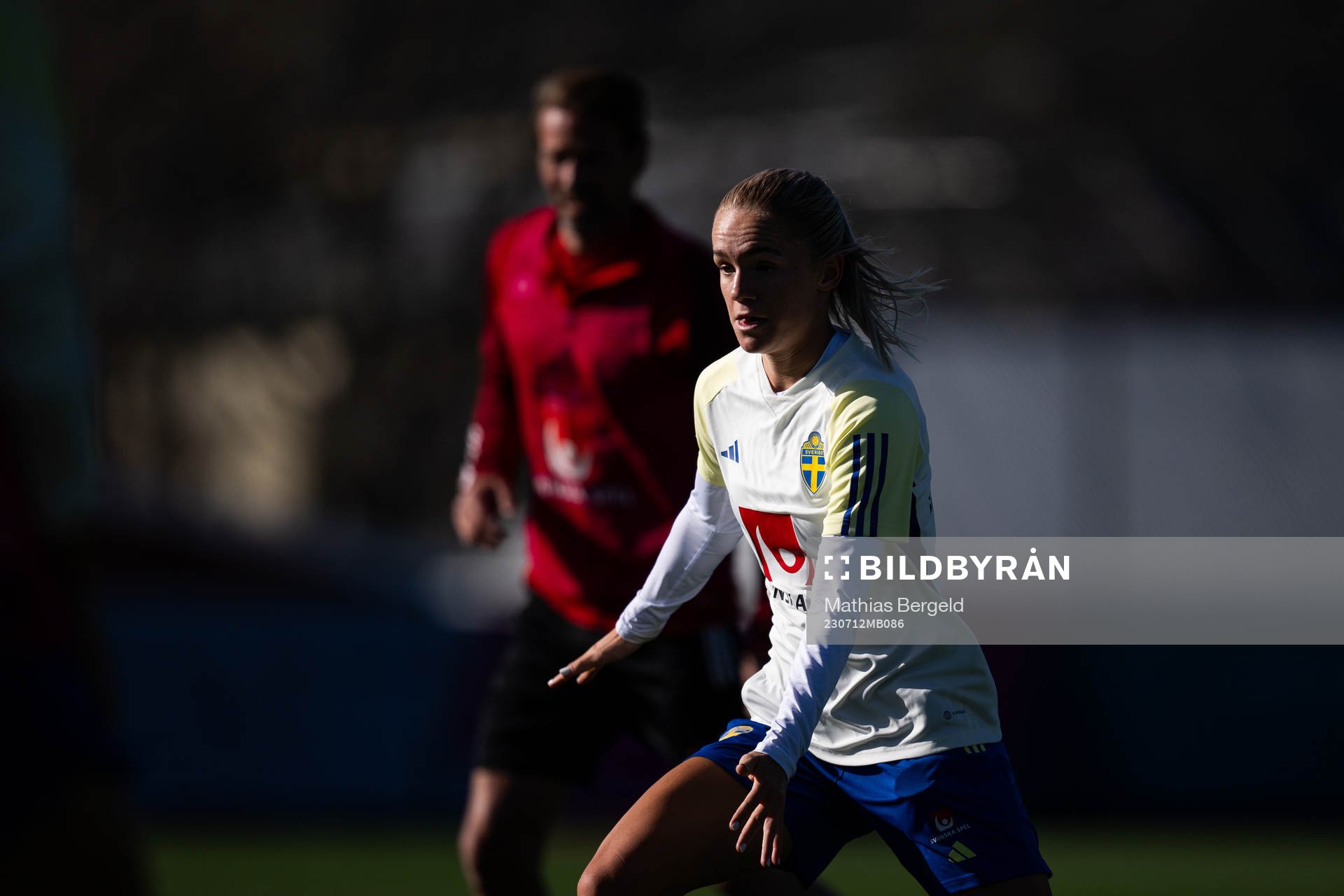 Hanna Lundkvist of the Swedish women's national football