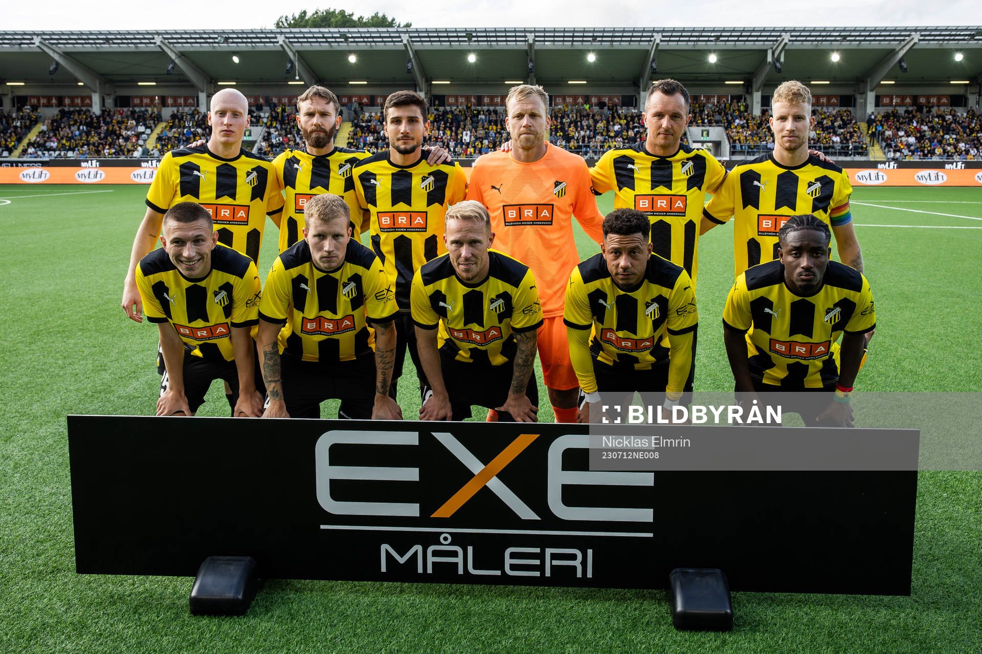 The starting eleven of Häcken