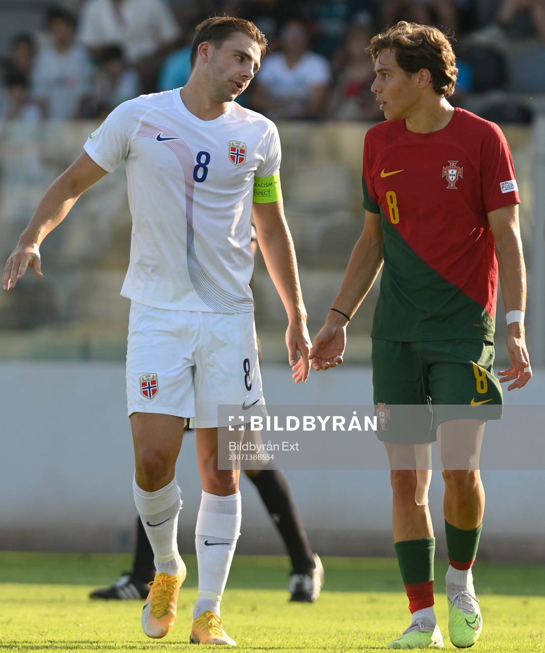 Niklas Ødegård of Norway and Gustavo Sá of Portugal