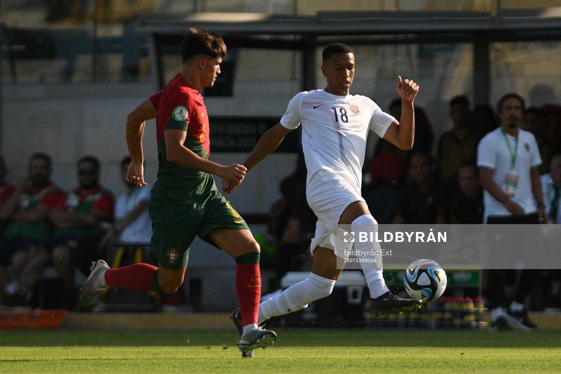 Antonio Ribeiro of Portugal and Daniel Joshua Bassi