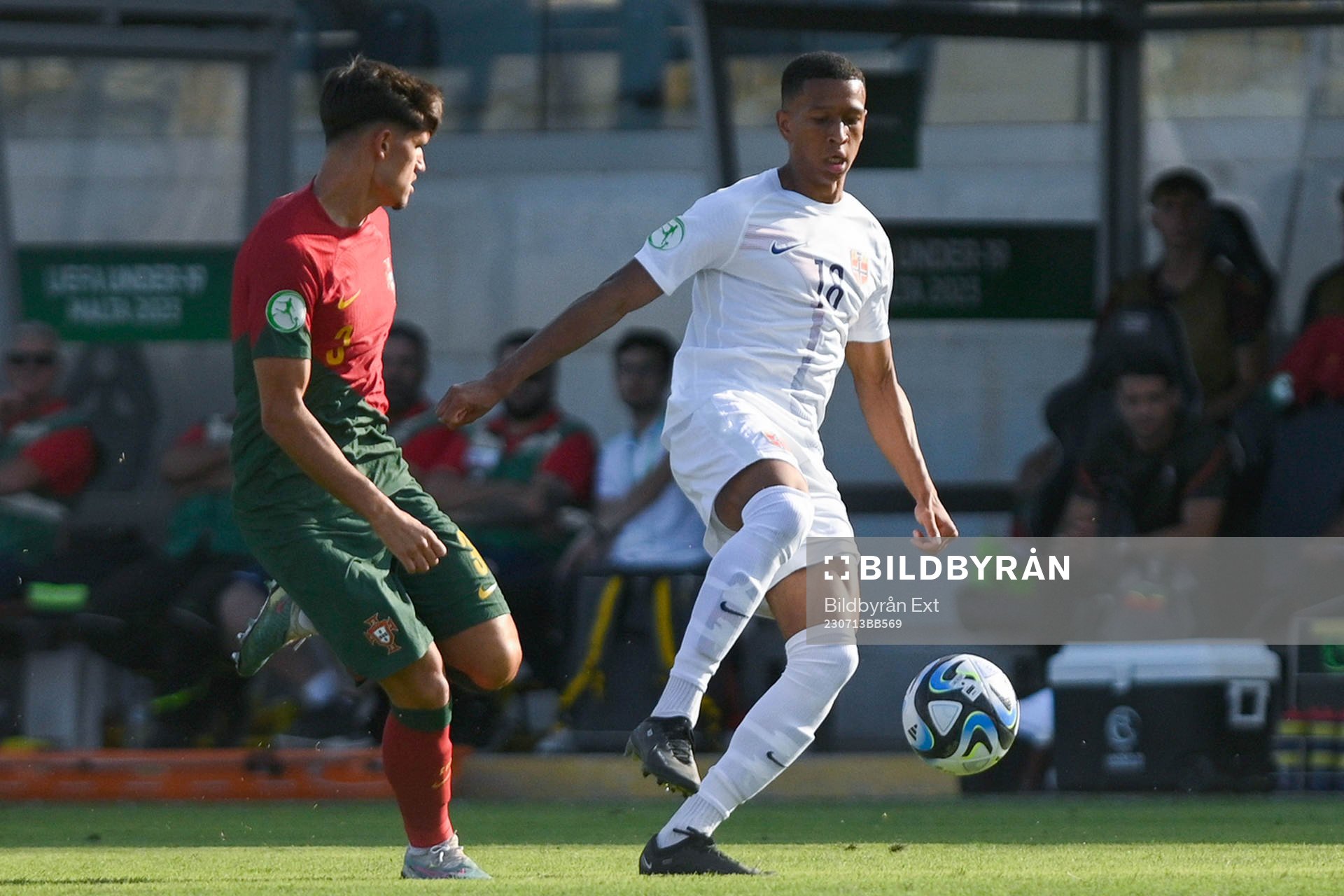 Antonio Ribeiro of Portugal and Daniel Joshua Bassi