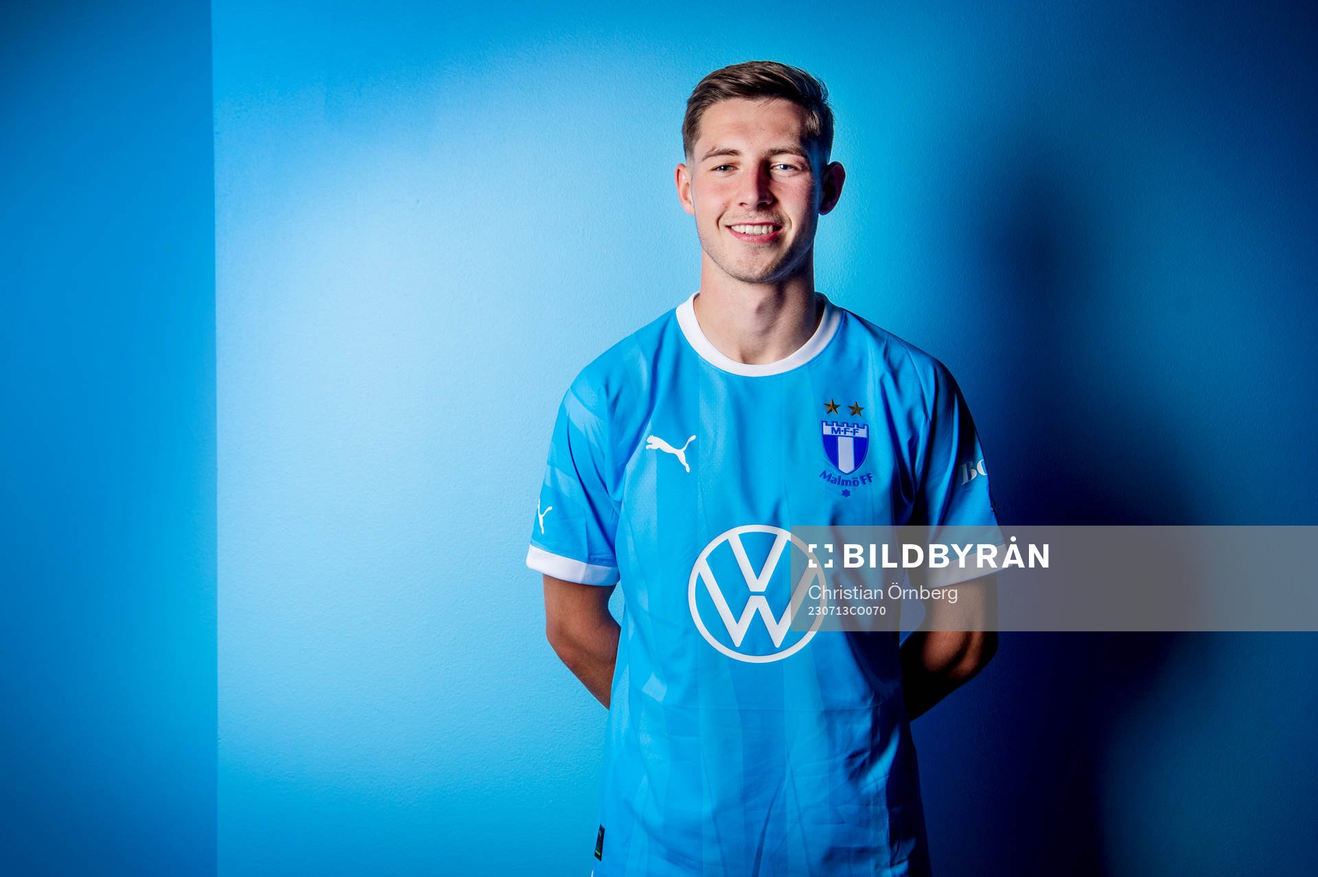 Malmö FF presenterar Lasse Berg Johnsen som ny spelare.