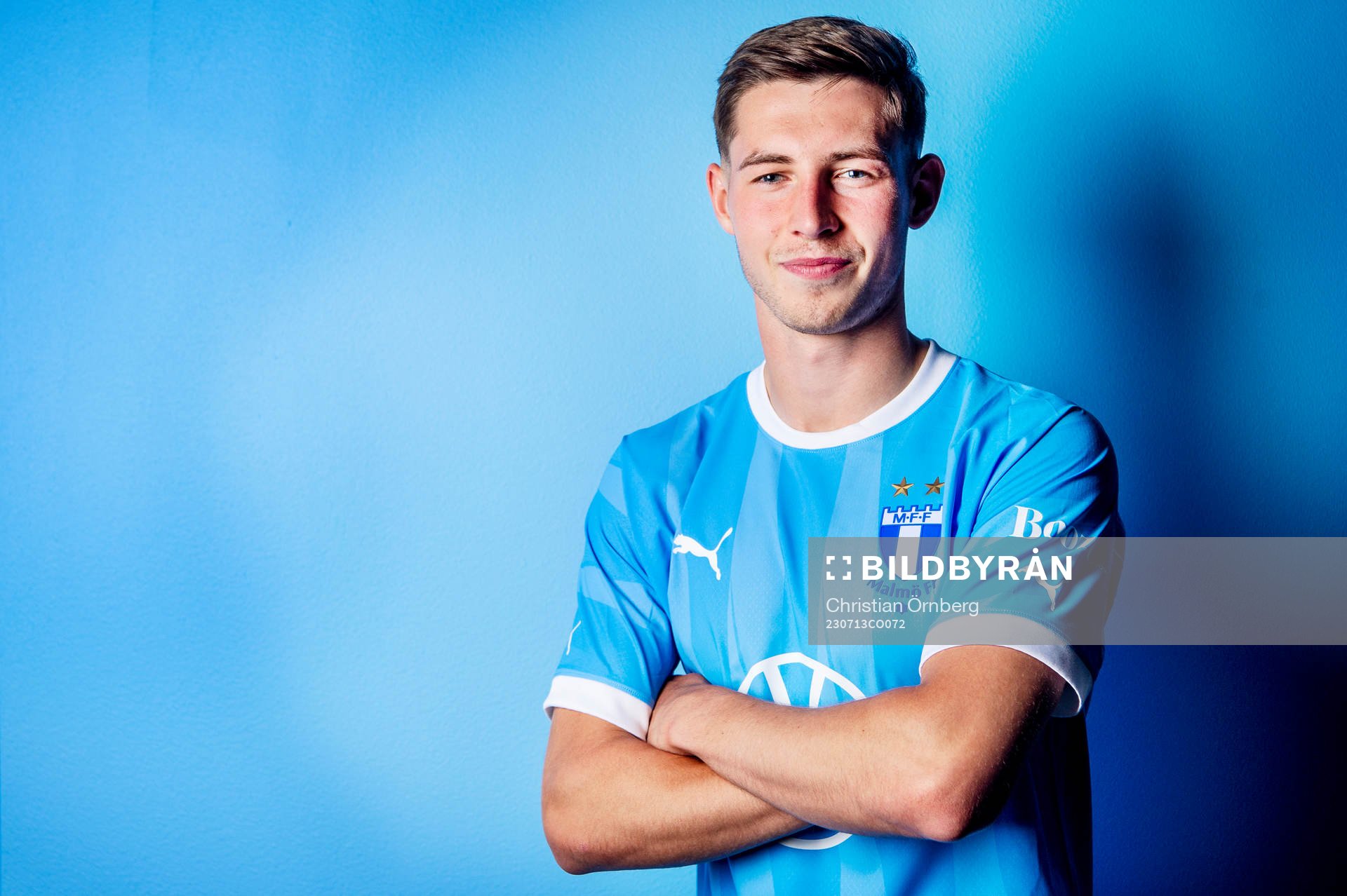 Malmö FF presenterar Lasse Berg Johnsen som ny spelare.