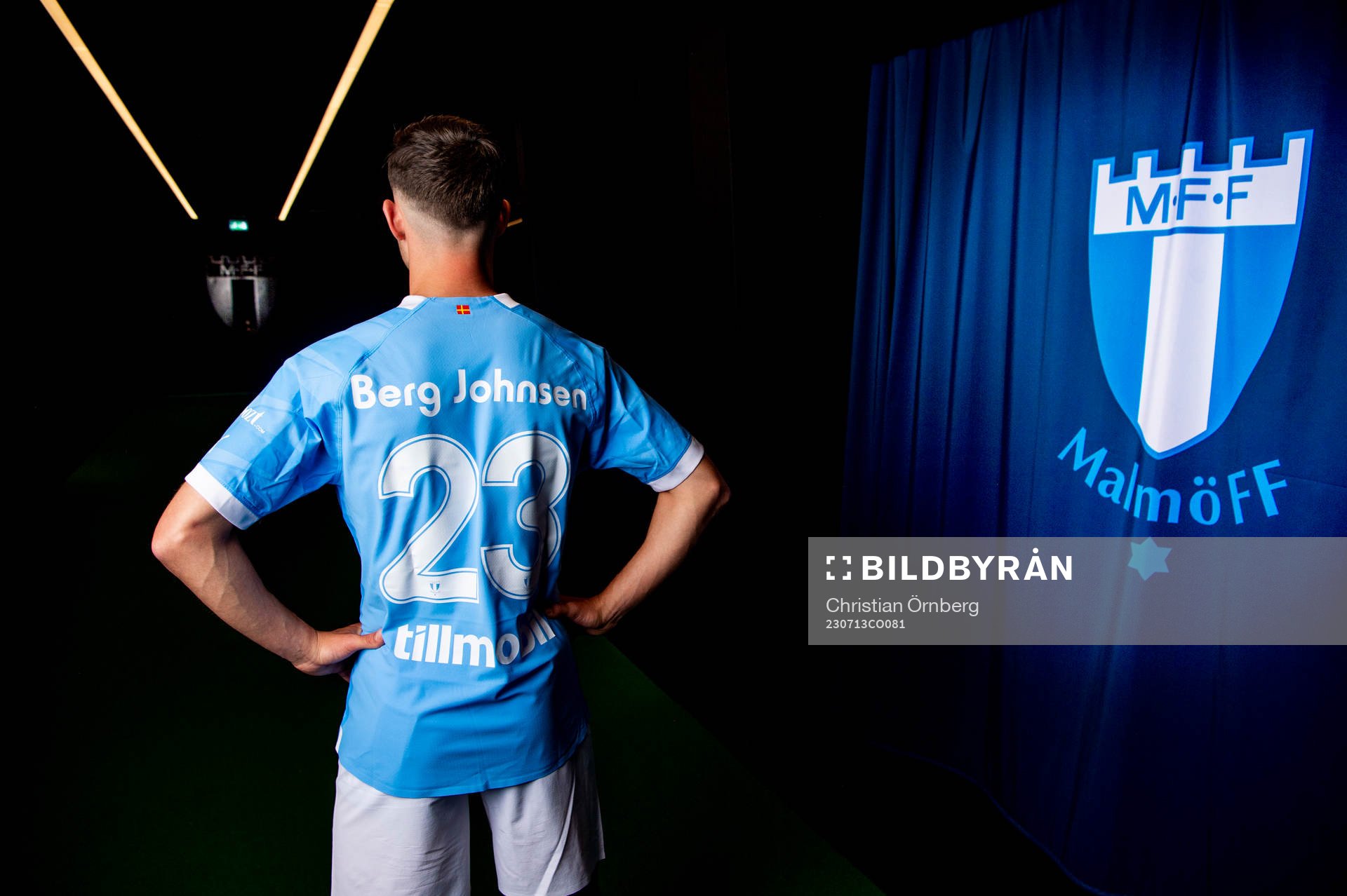 Malmö FF presenterar Lasse Berg Johnsen som ny spelare.
