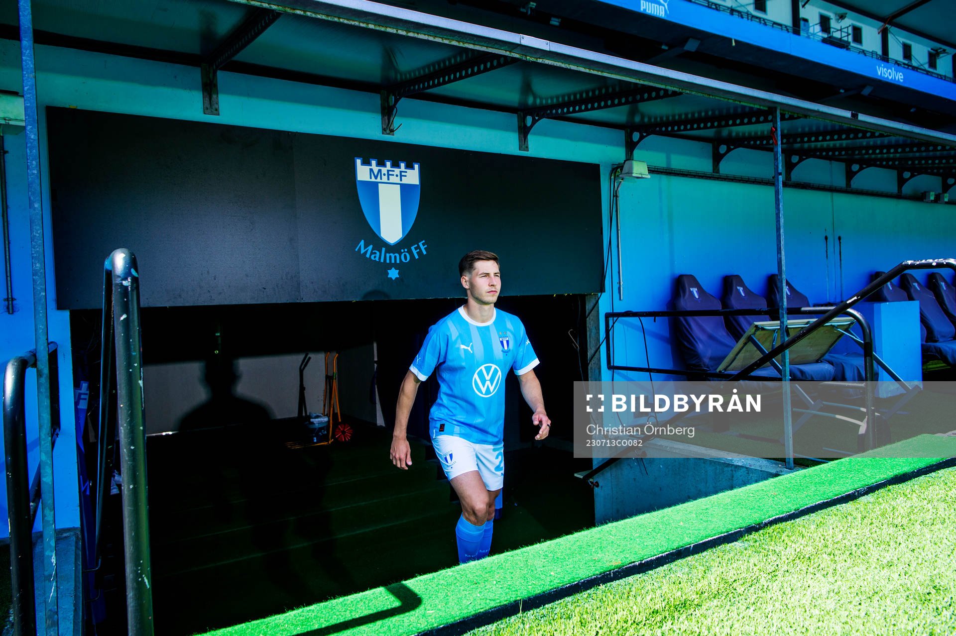 Malmö FF presenterar Lasse Berg Johnsen som ny spelare.