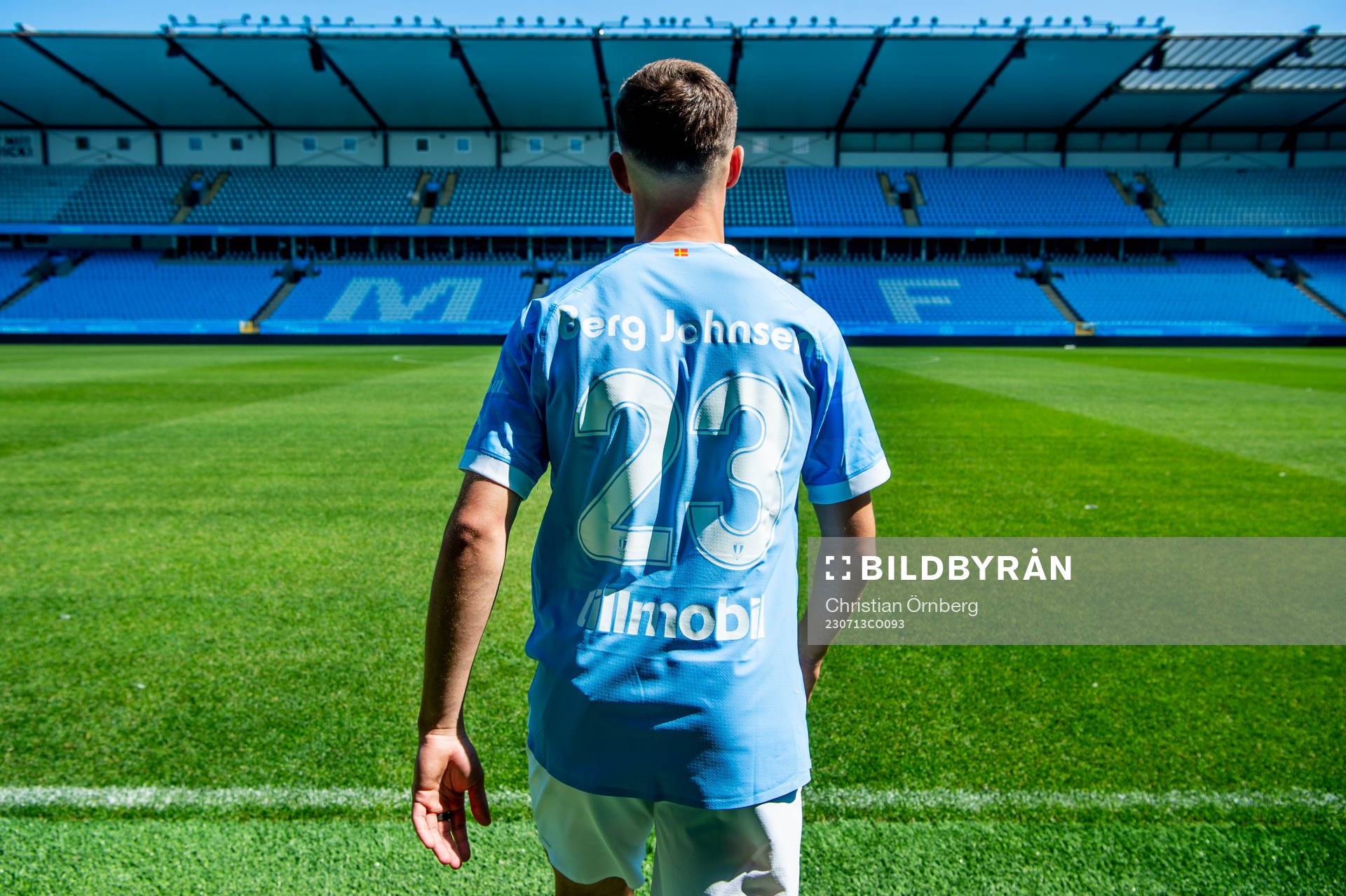 Malmö FF presenterar Lasse Berg Johnsen som ny spelare.