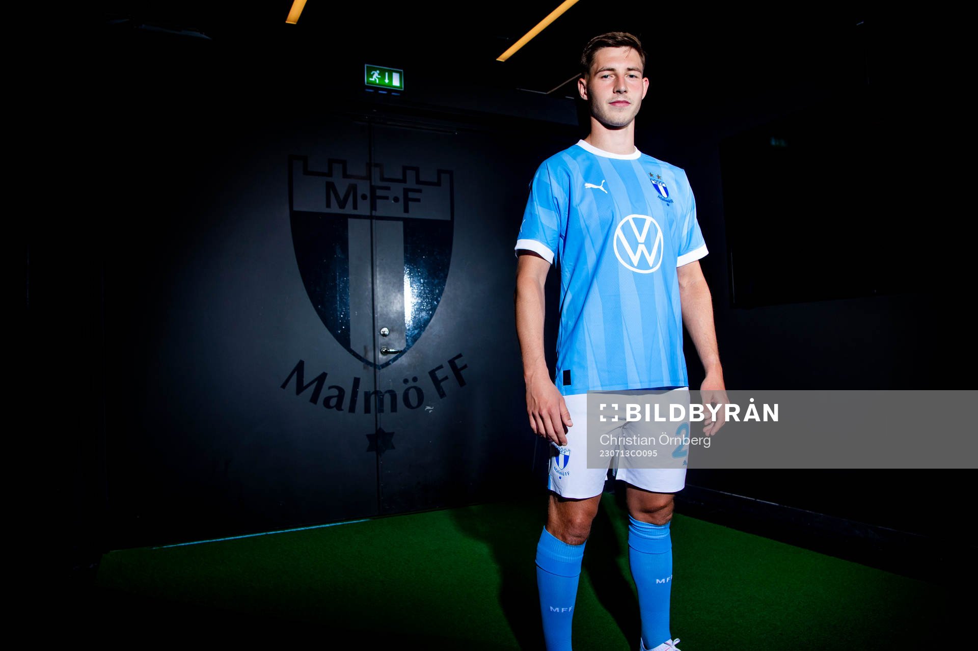 Malmö FF presenterar Lasse Berg Johnsen som ny spelare.