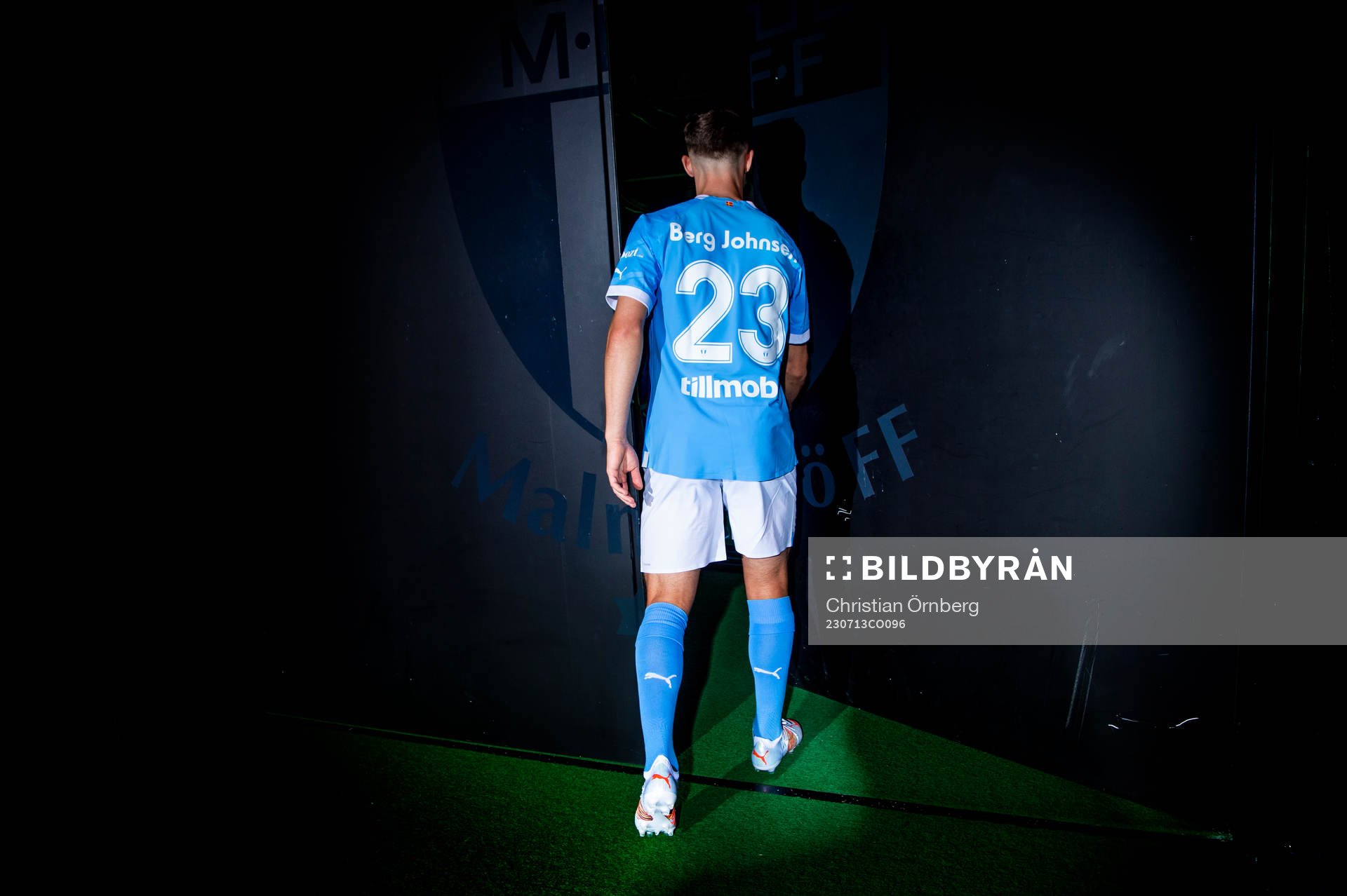 Malmö FF presenterar Lasse Berg Johnsen som ny spelare.